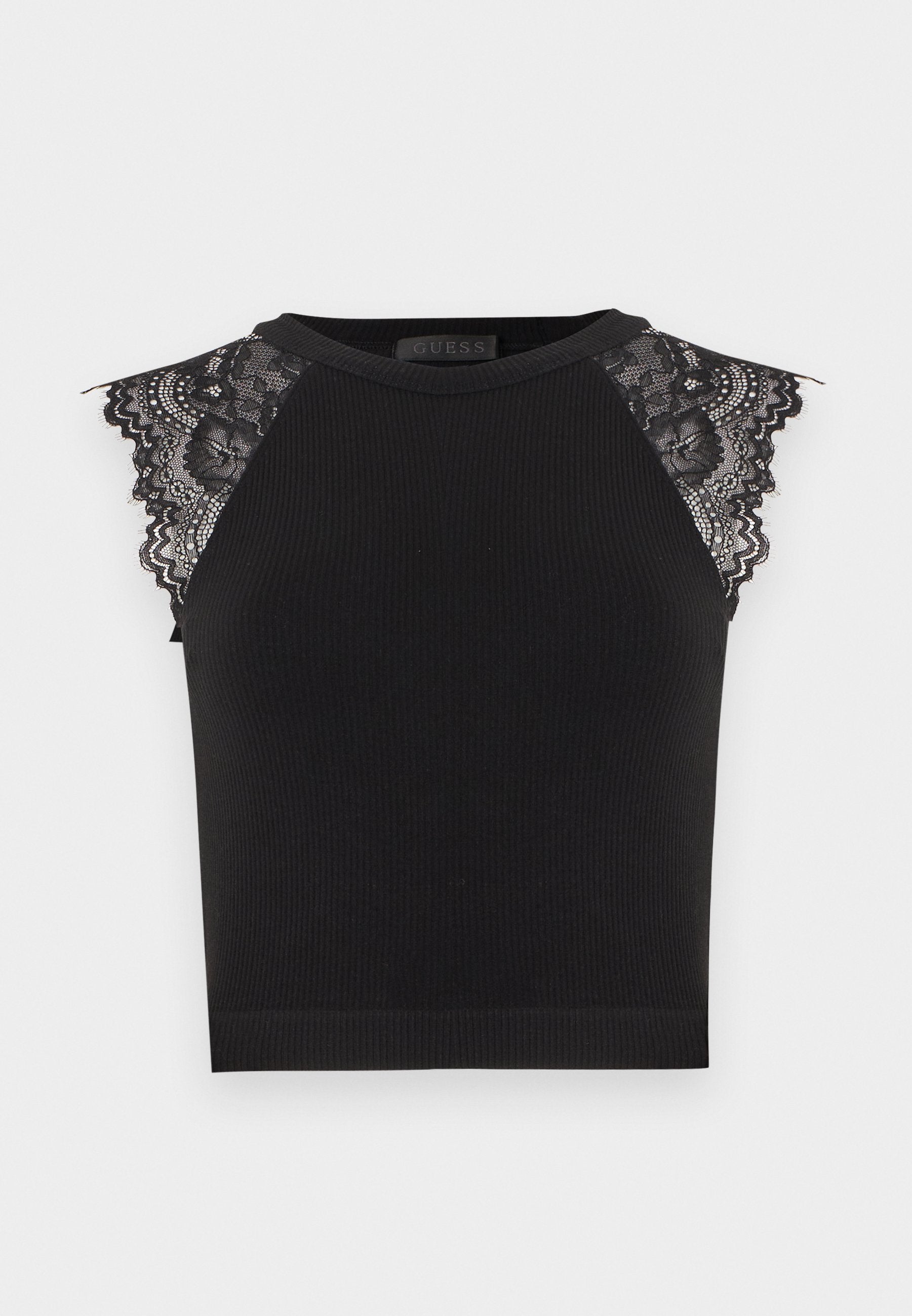 MILLIE SEAMLESS - توب - أسود داكن