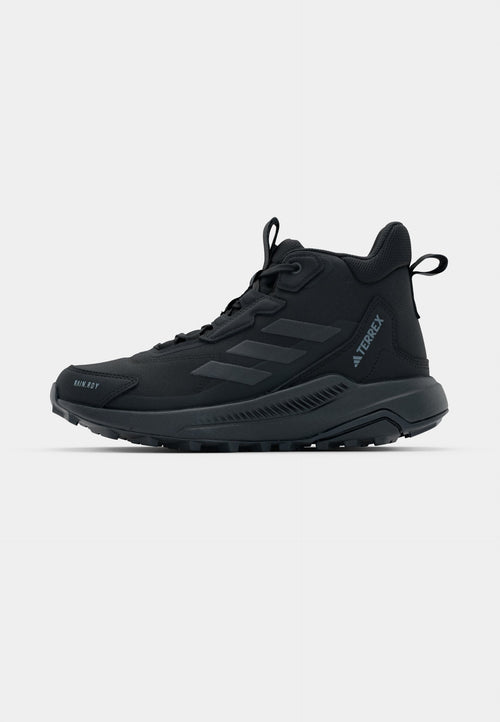 ANYLANDER MID - Hiking shoes - core black core black grey four