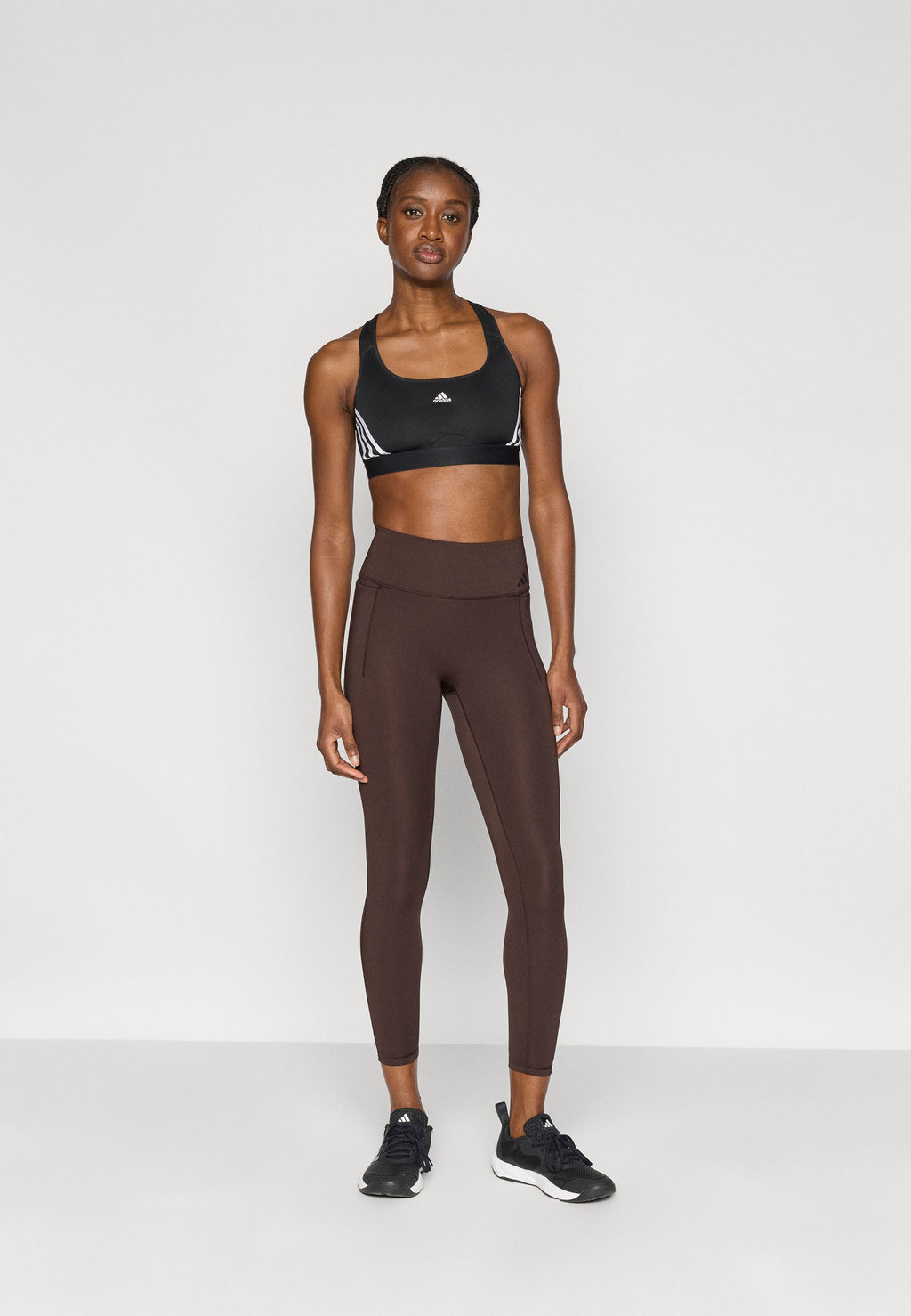 OPTIME WORKOUT 7/8 - Leggings - aurora coffee
