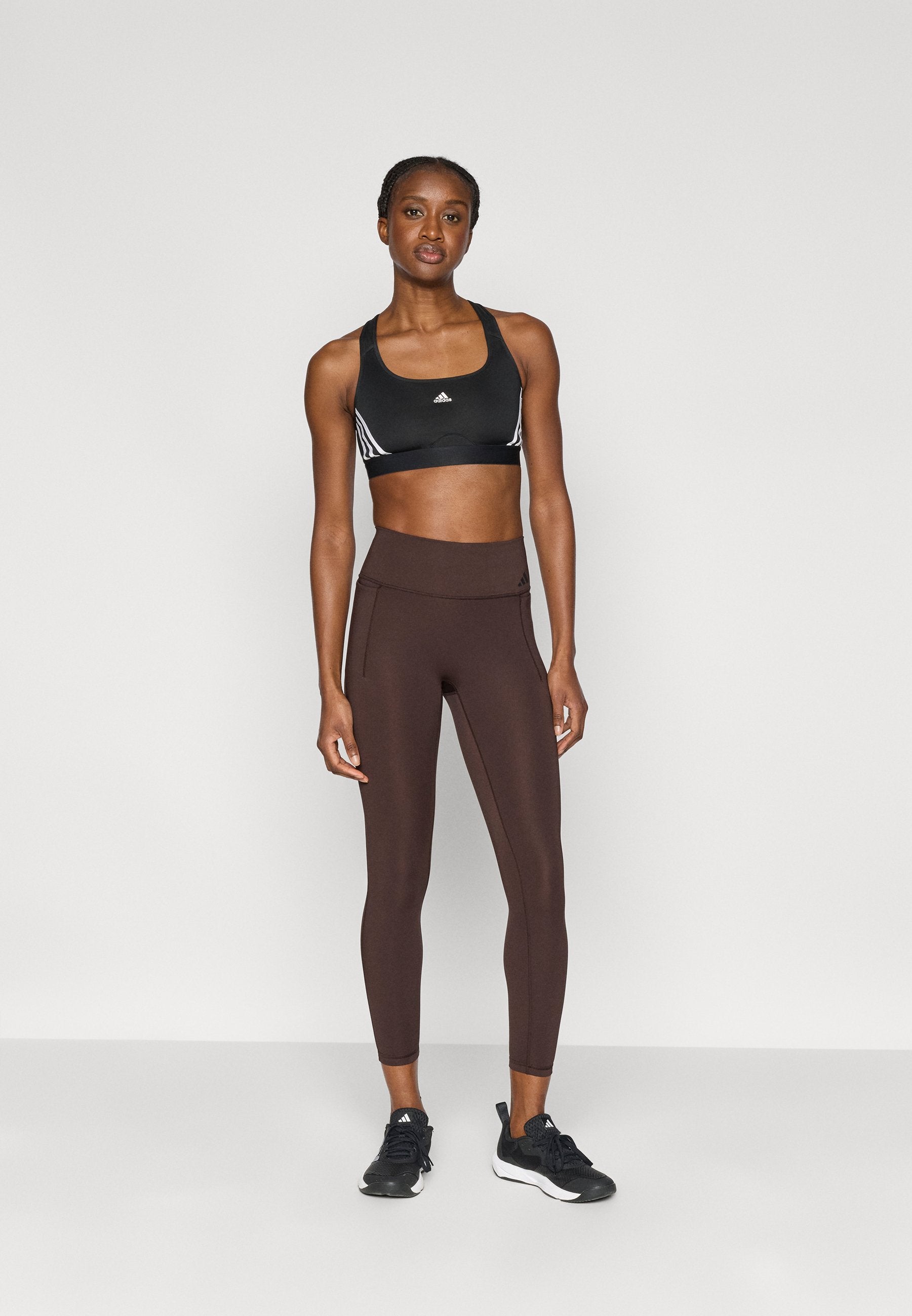 OPTIME WORKOUT 7/8 - Leggings - aurora coffee