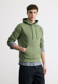 Hoodie - dry herb green