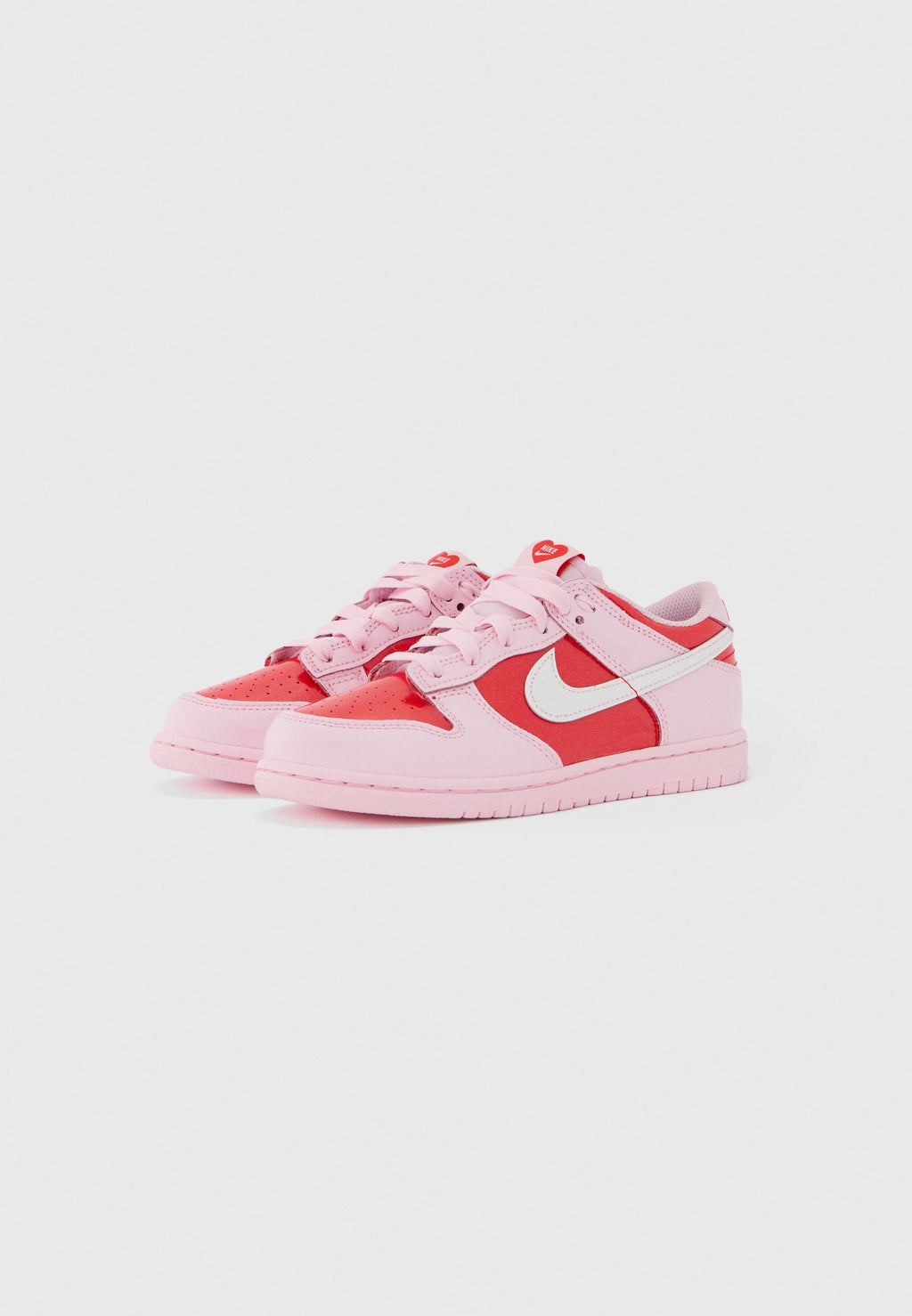 DUNK LOW UNISEXE - Baskets - pink foam/summit white/light crimson