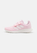 TENSAUR RUN 2.0 CF K UNISEX - Road running shoes - clear pink/core white