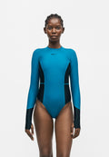 WELLNESS LONG SLEEVE ONE PIECE - Wetsuit - green abyss