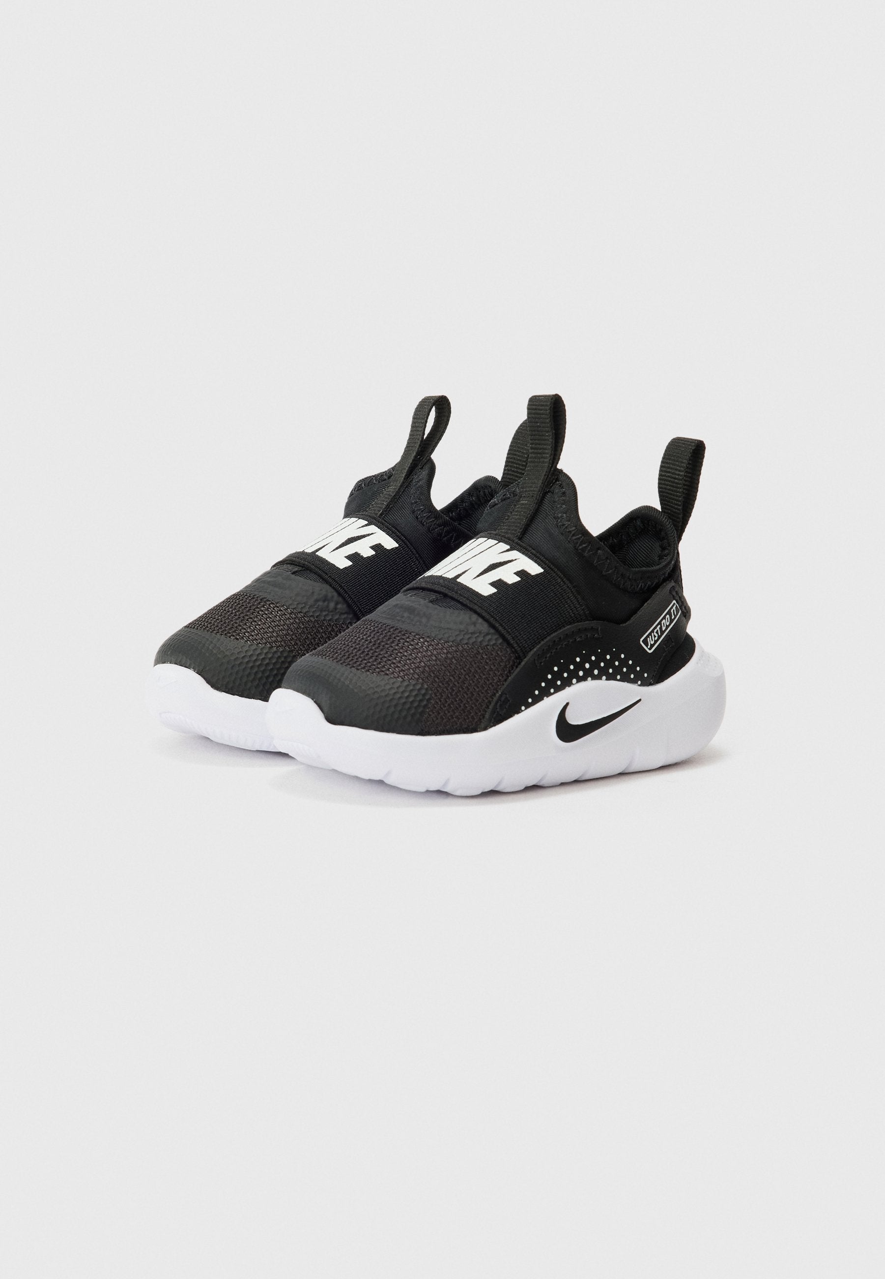 FLEX RUNNER UNISEX - Road running shoes - black/white