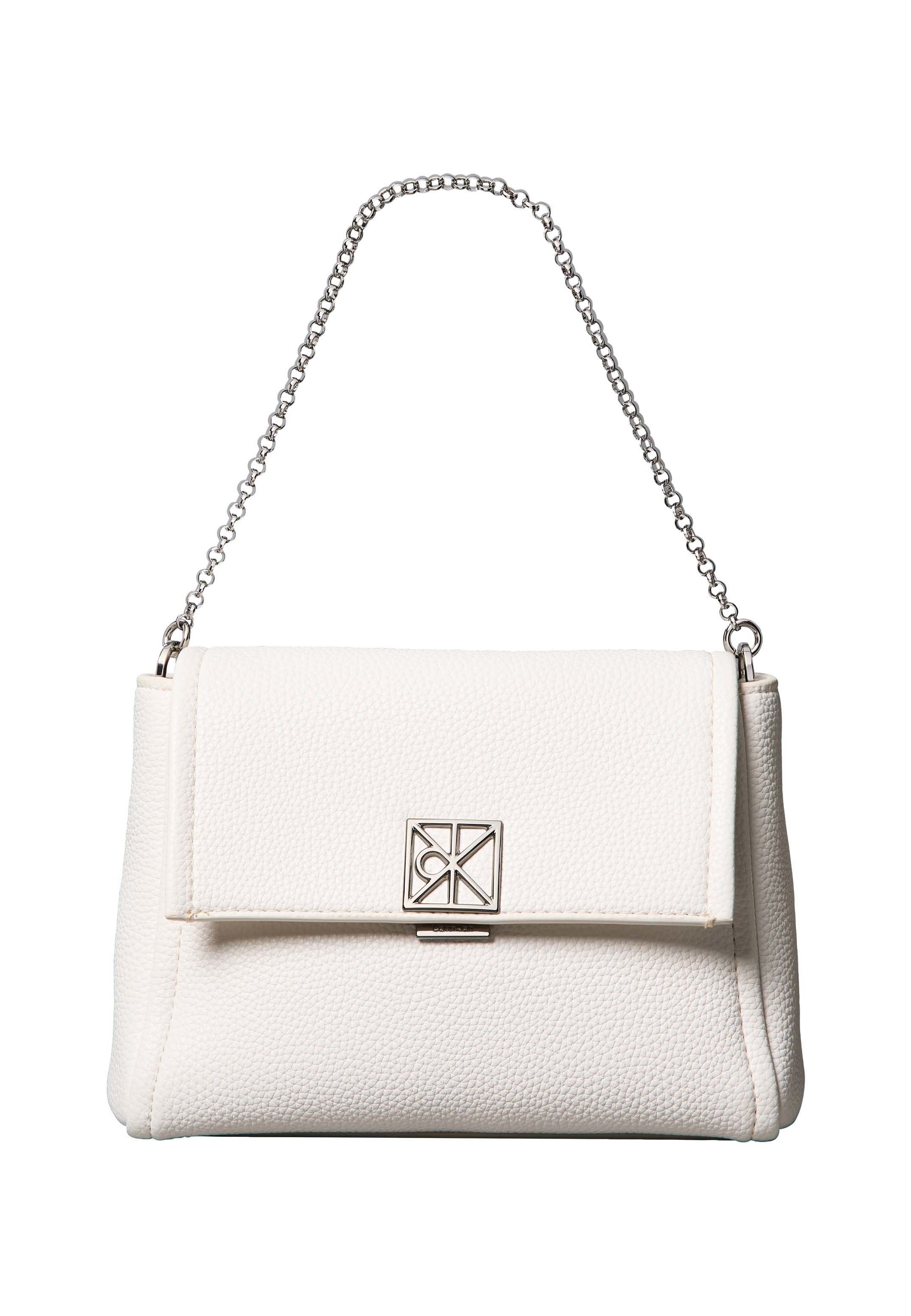EMBLEM PEBBLE ÇAPRAZ ÇANTA 20 - El Çantası - white alyssum