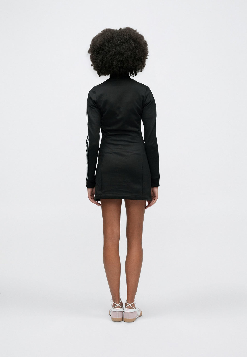 ROBE - Robe de jour - noir/blanc cassé