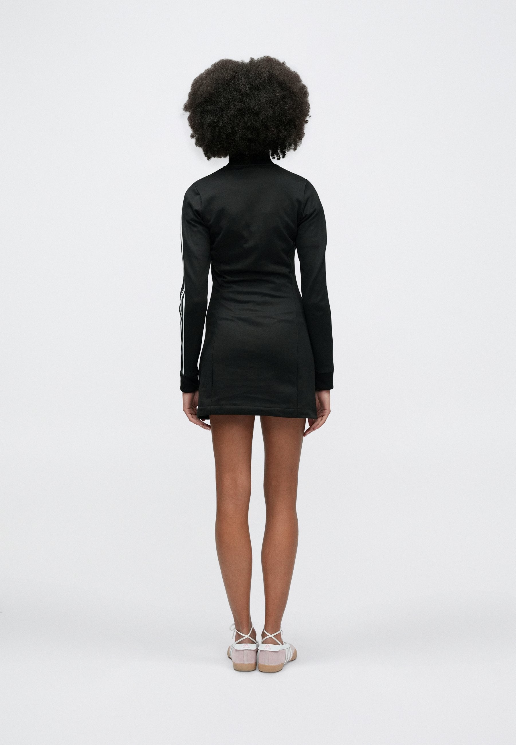 ROBE - Robe de jour - noir/blanc cassé