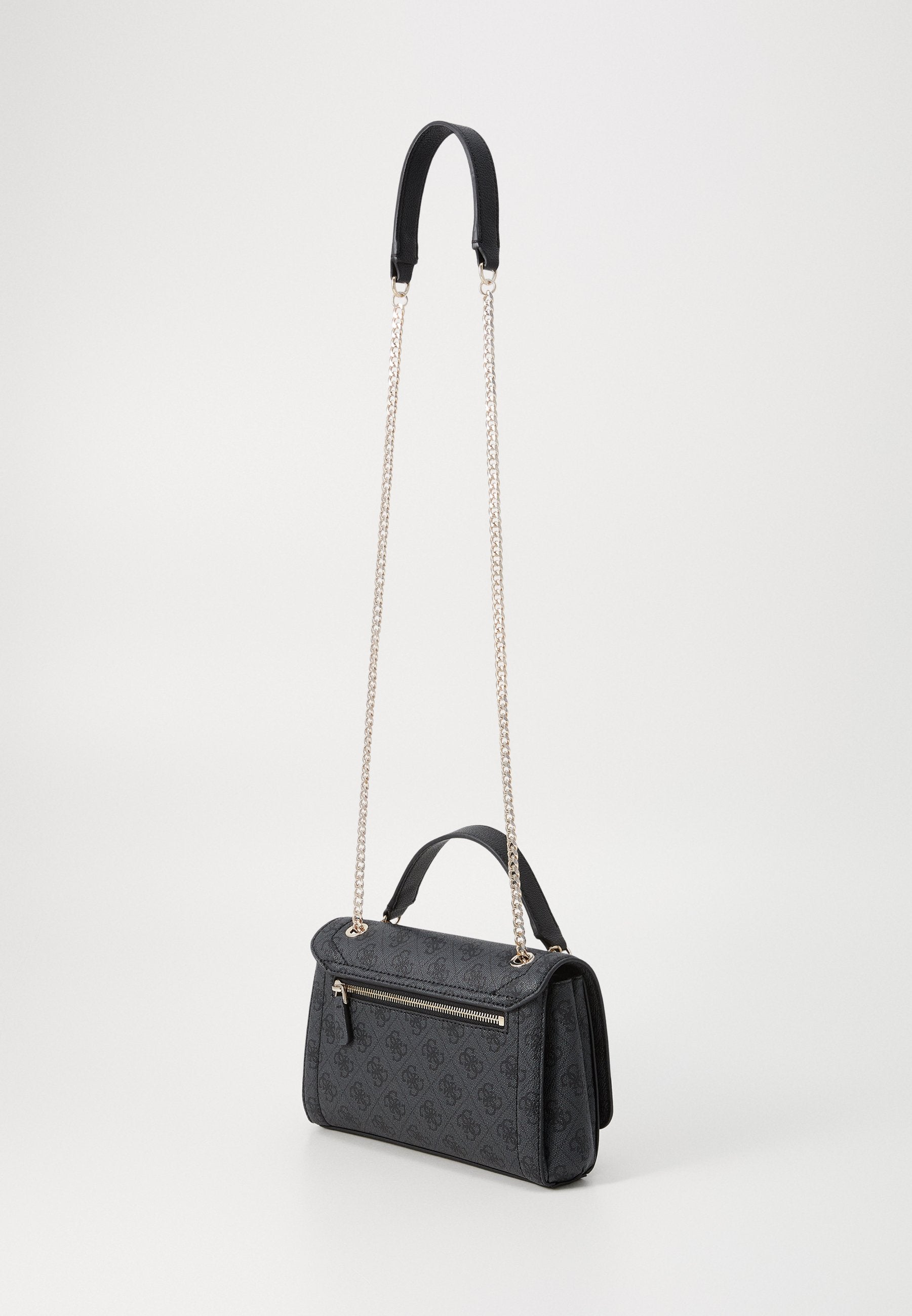 NOELLE XBODY FLAP - Cross body bag - coal