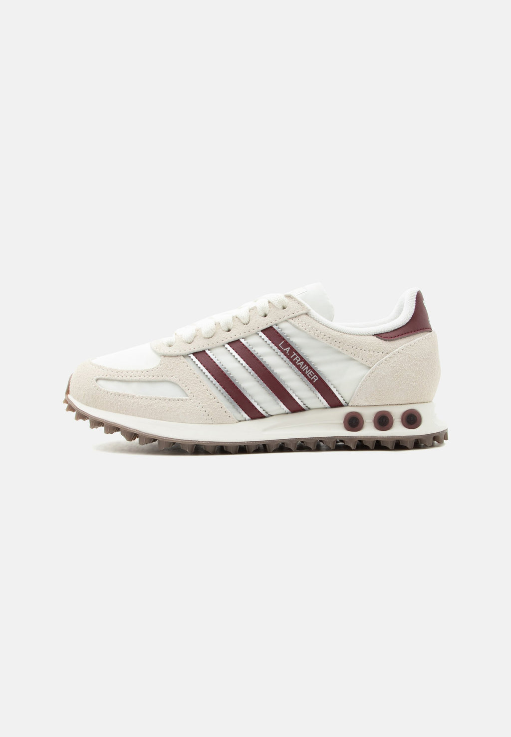 LA TRAINER OG - Baskets - blanc cassé/rouge ombre/blanc crème