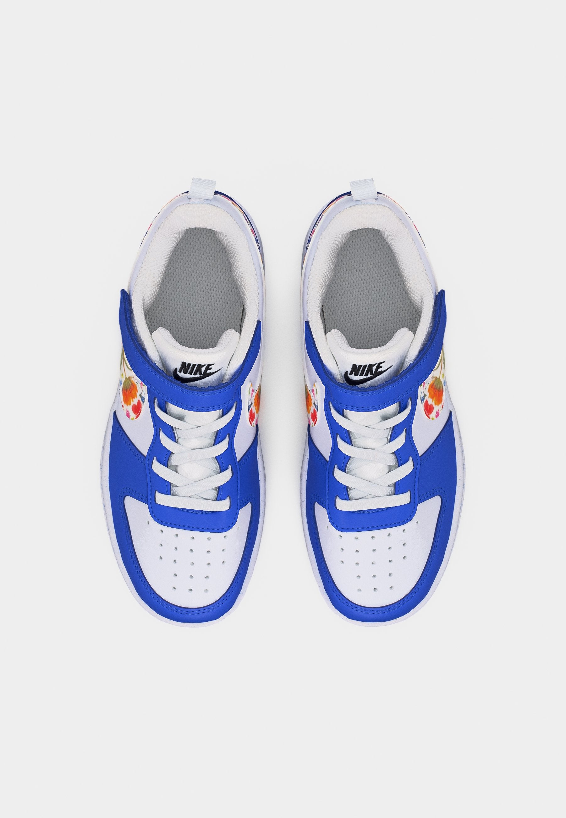 COURT BOROUGH UNISEX - Spor Ayakkabı - beyaz/safir/siyah
