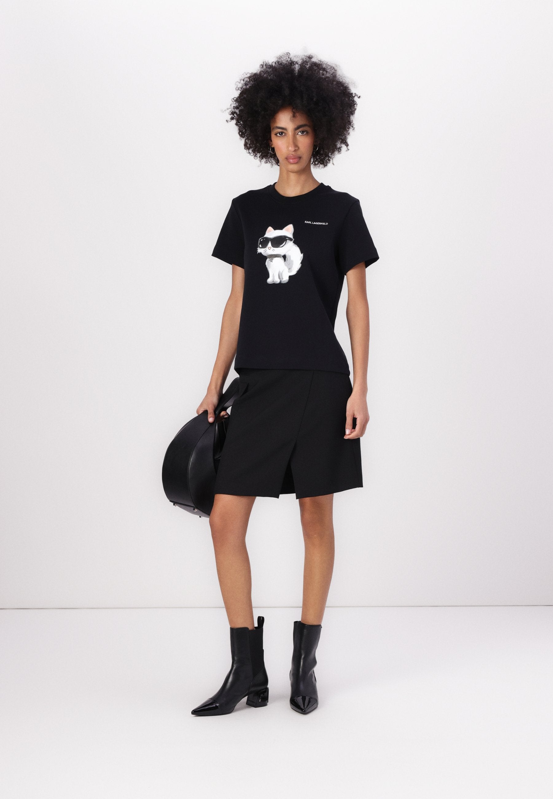 IKON CHOUPETTE - Print T-shirt - black