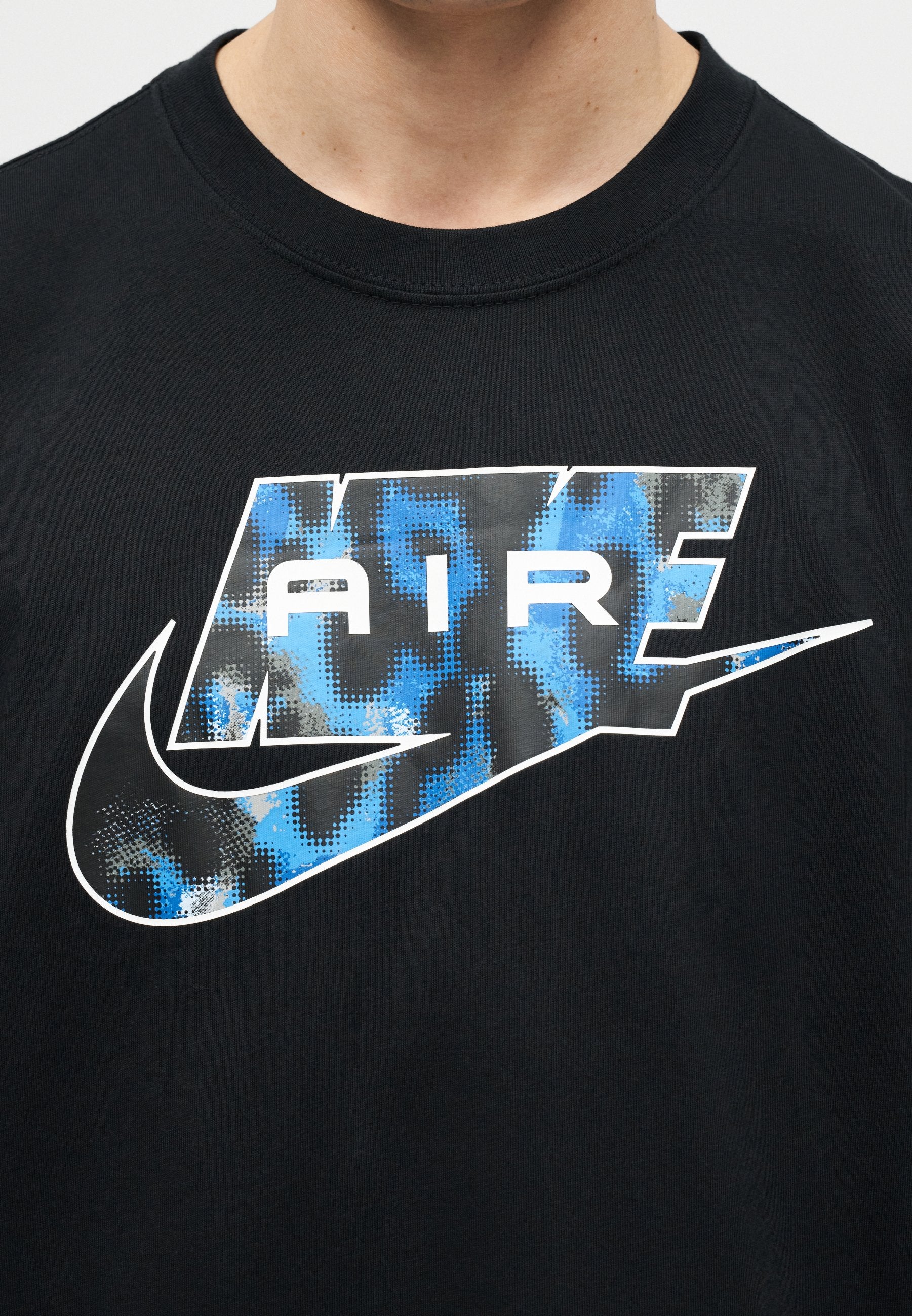 TEE AIR - Print T-shirt - black