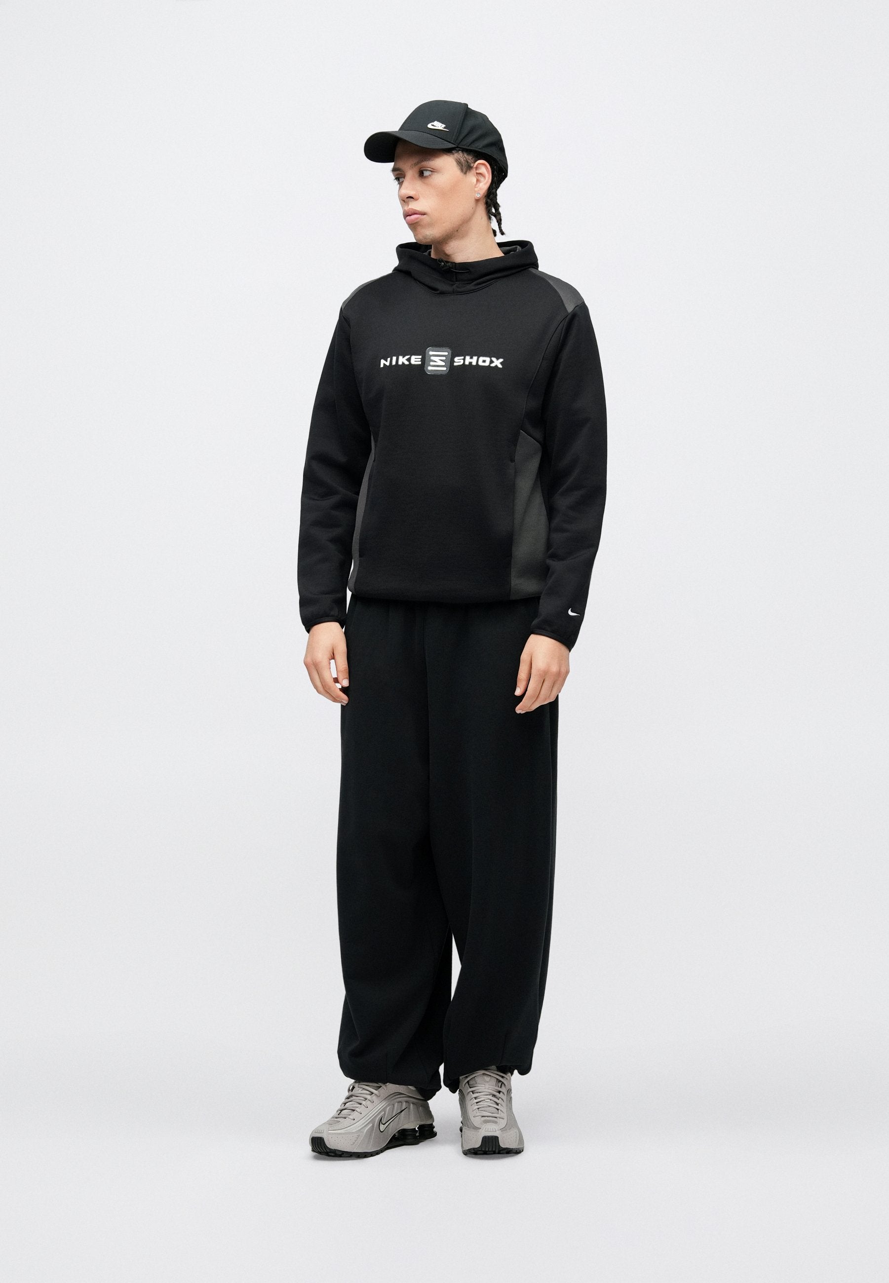 Hoodie - black/anthracite
