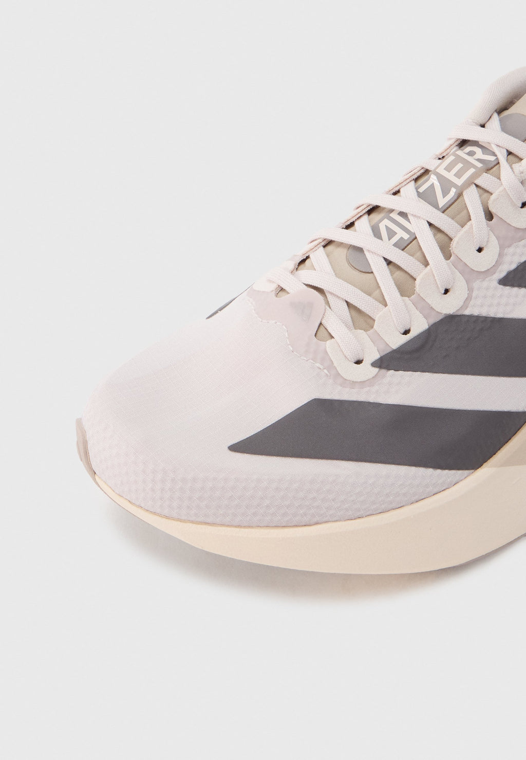 ADIZERO EVO SL WOVEN W - Road running shoes - putty mauve/charcoal