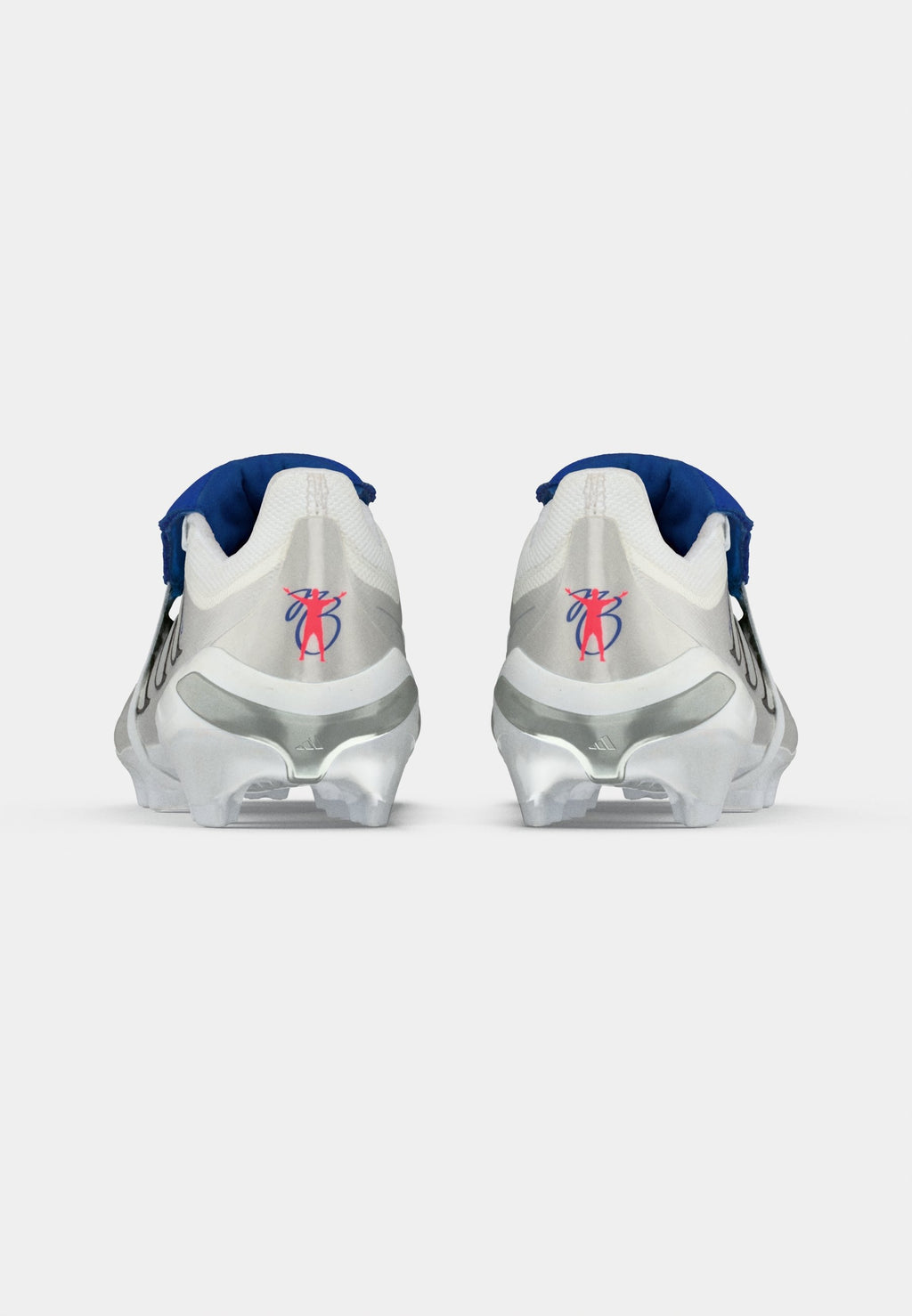 PREDATOR LİG KATLANIR DİL - Sabit zemin futbol ayakkabısı - footwear white/metallic/team royal blue