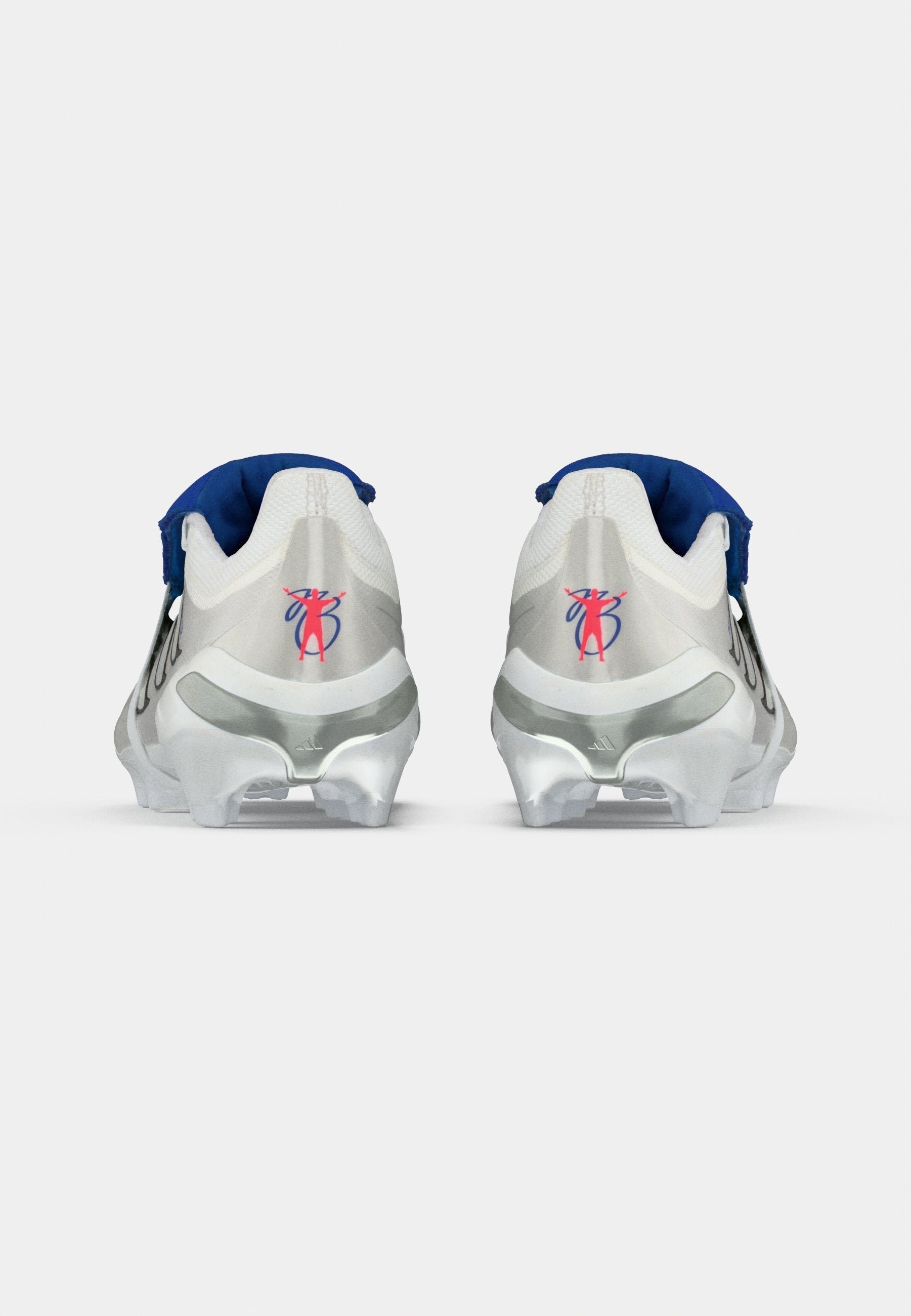 PREDATOR LİG KATLANIR DİL - Sabit zemin futbol ayakkabısı - footwear white/metallic/team royal blue