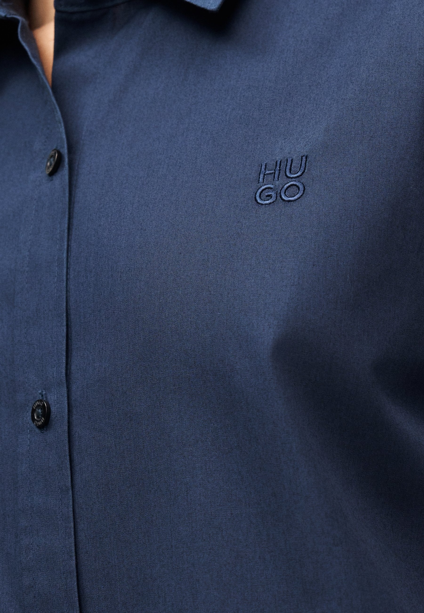 THE SUMMER SHIRT - Button-down blouse - navy