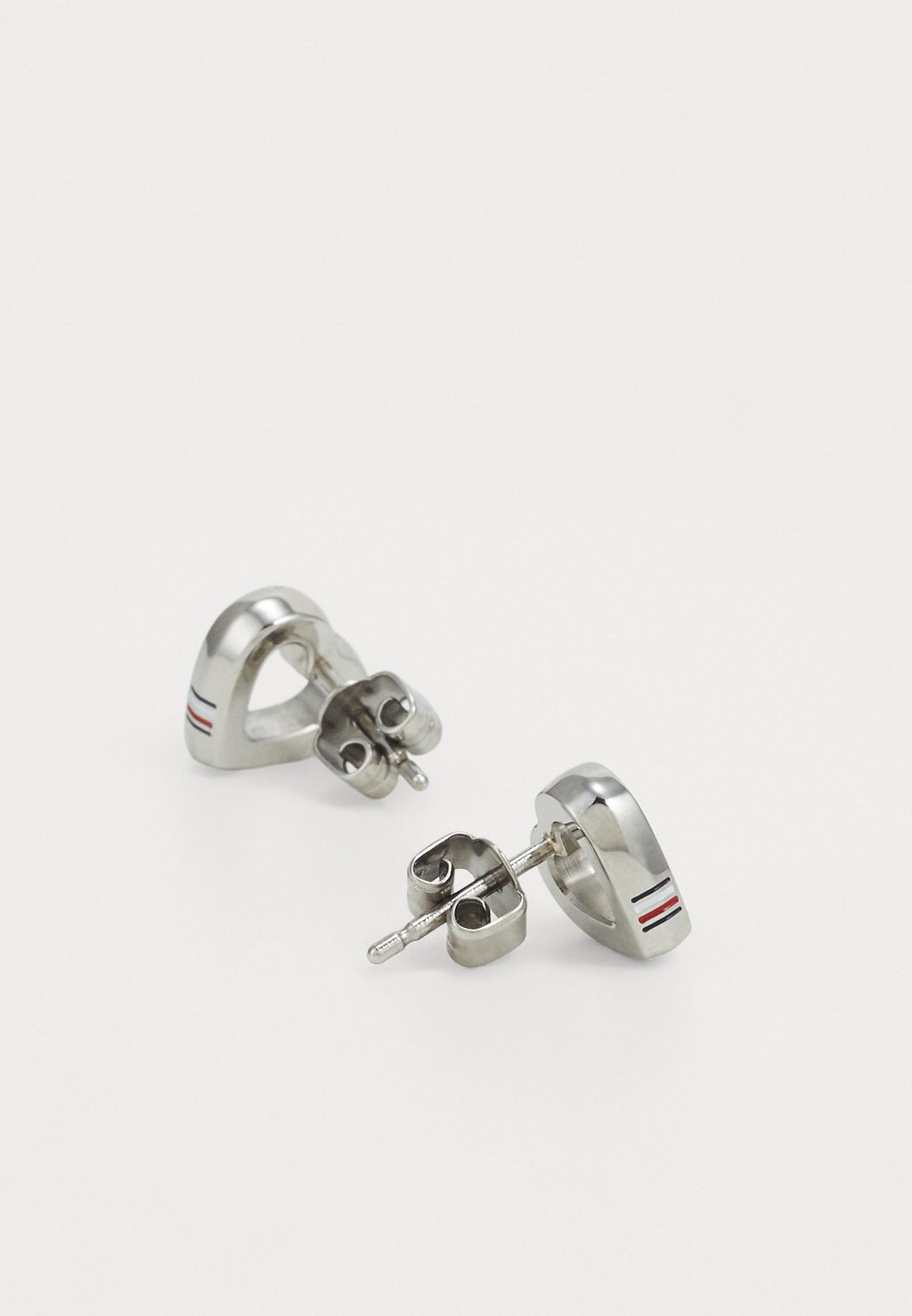 TOGGLE HEART - Earrings - silver-coloured