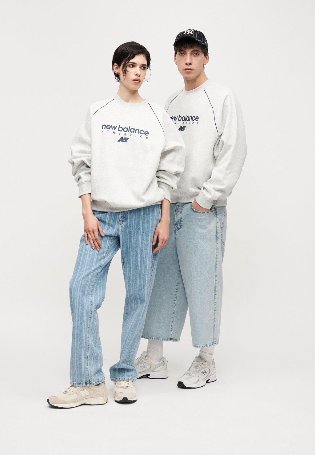 GRAPHIC CREW UNISEX - Sweatshirt - ash heather