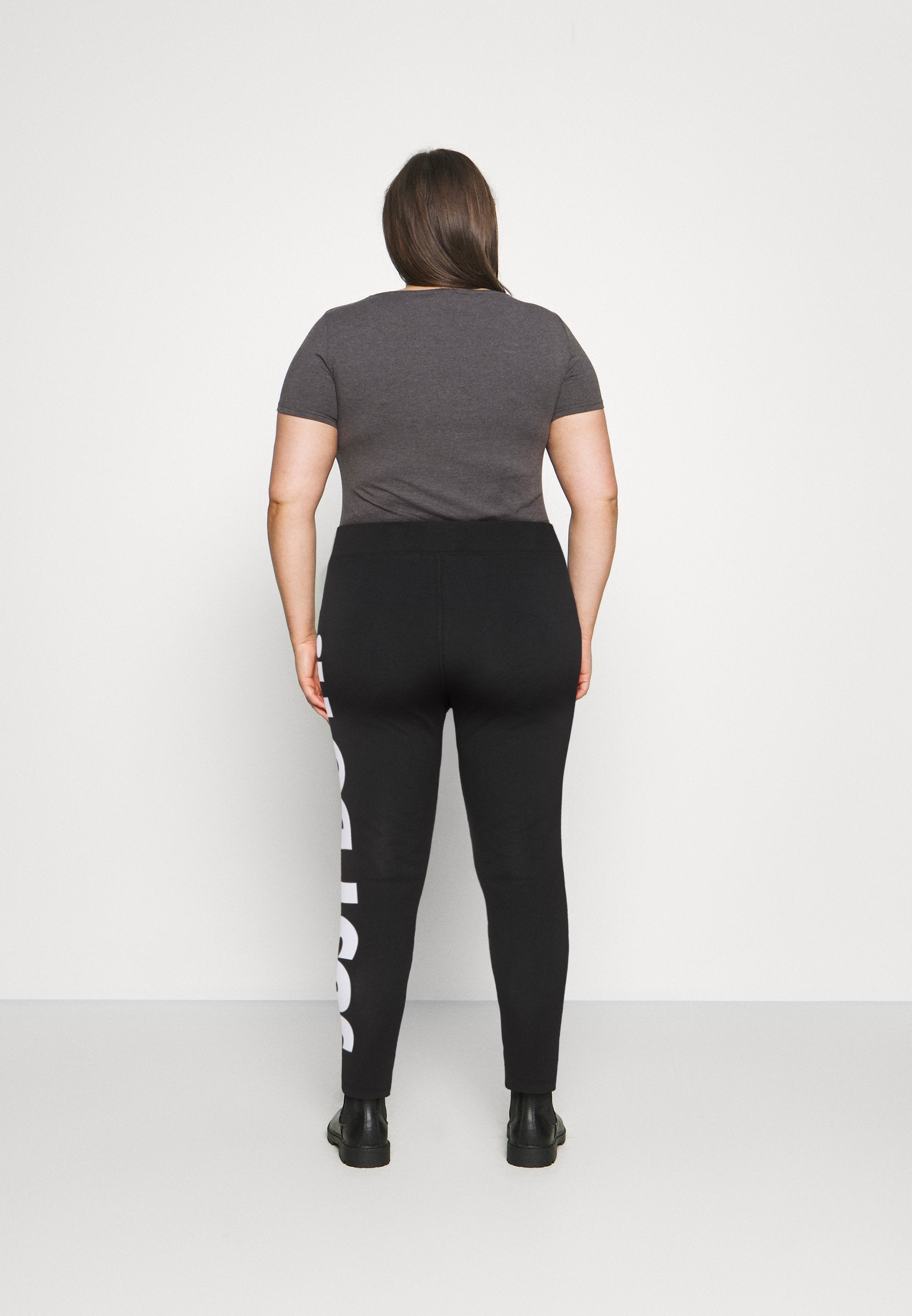 PLUS - Leggings - Trousers - black