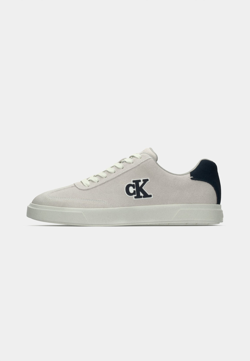 Trainers - off white/navy