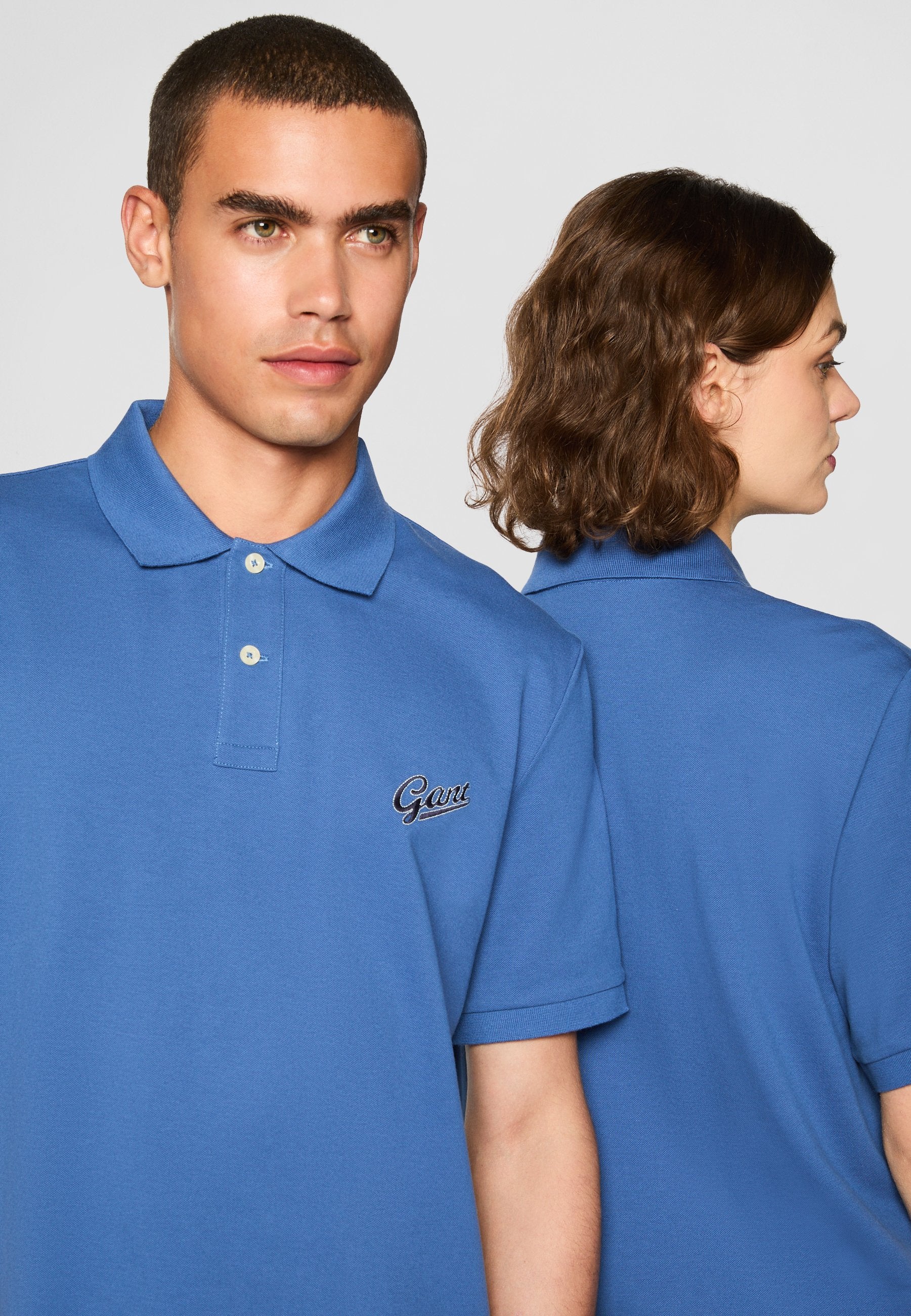 EXCLUSIVE HERITAGE 2.0 ARCHIVE STRIPE SS POLO - Polo shirt - vintage blue