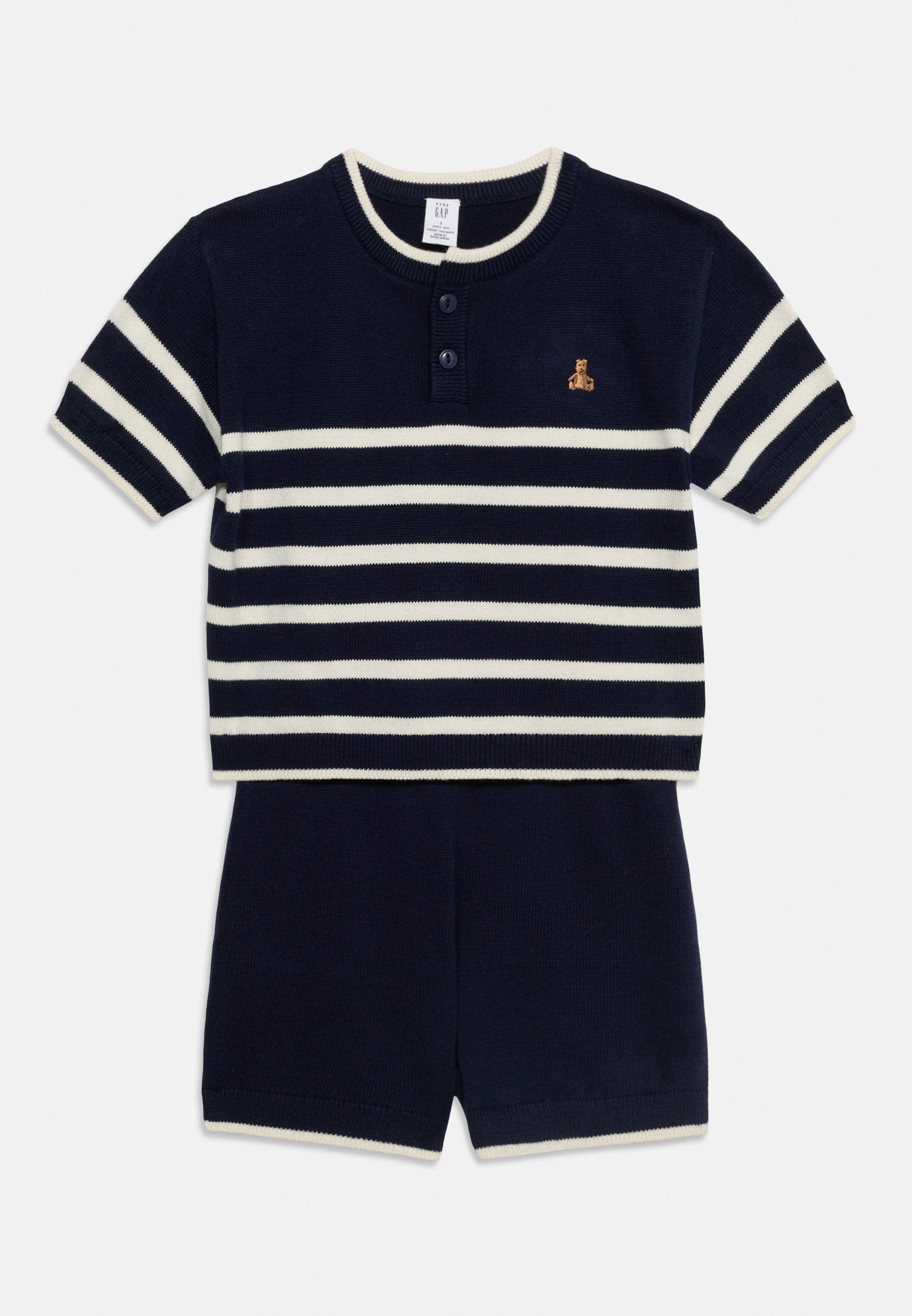 TEE SET - Shorts - navy