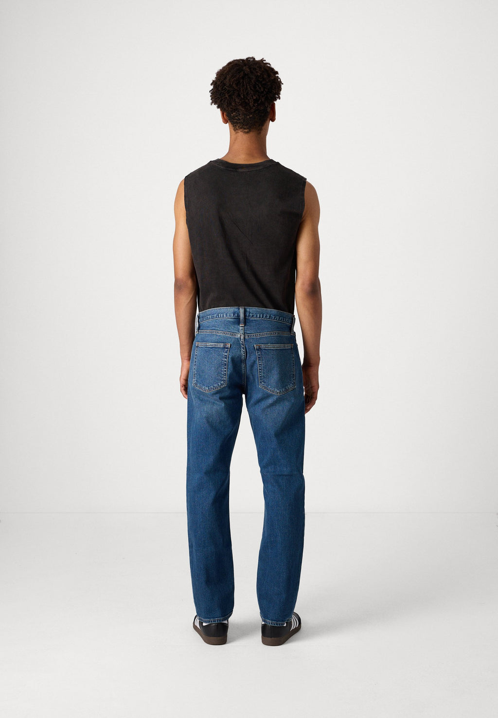 STRAIGHT - Straight leg jeans - blue denim