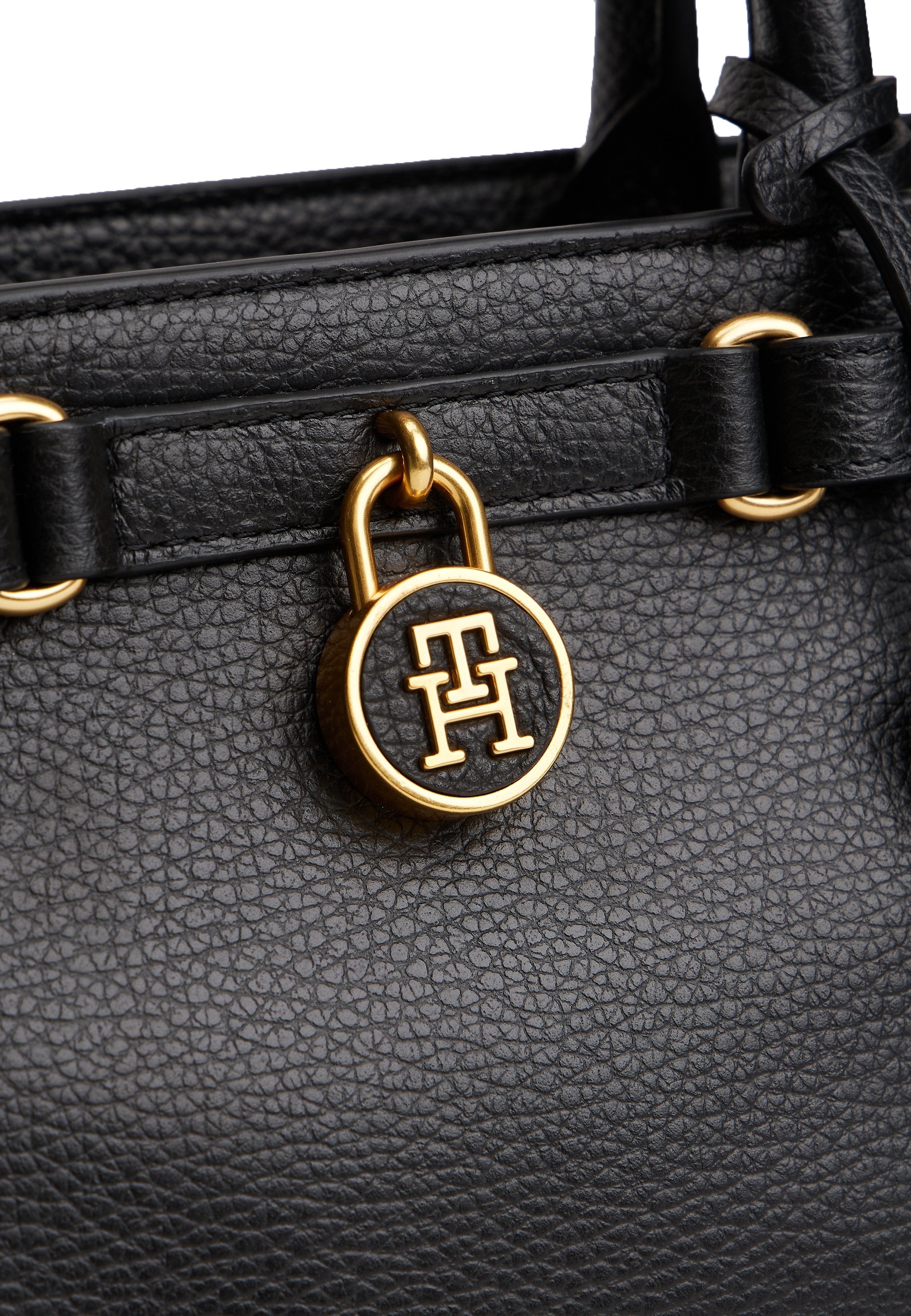 CABAS EN CUIR THE AMERICAN ICON - Sac à main - noir