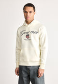 PULL À CAPUCHE GRAPHIQUE - Pull à capuche - crème