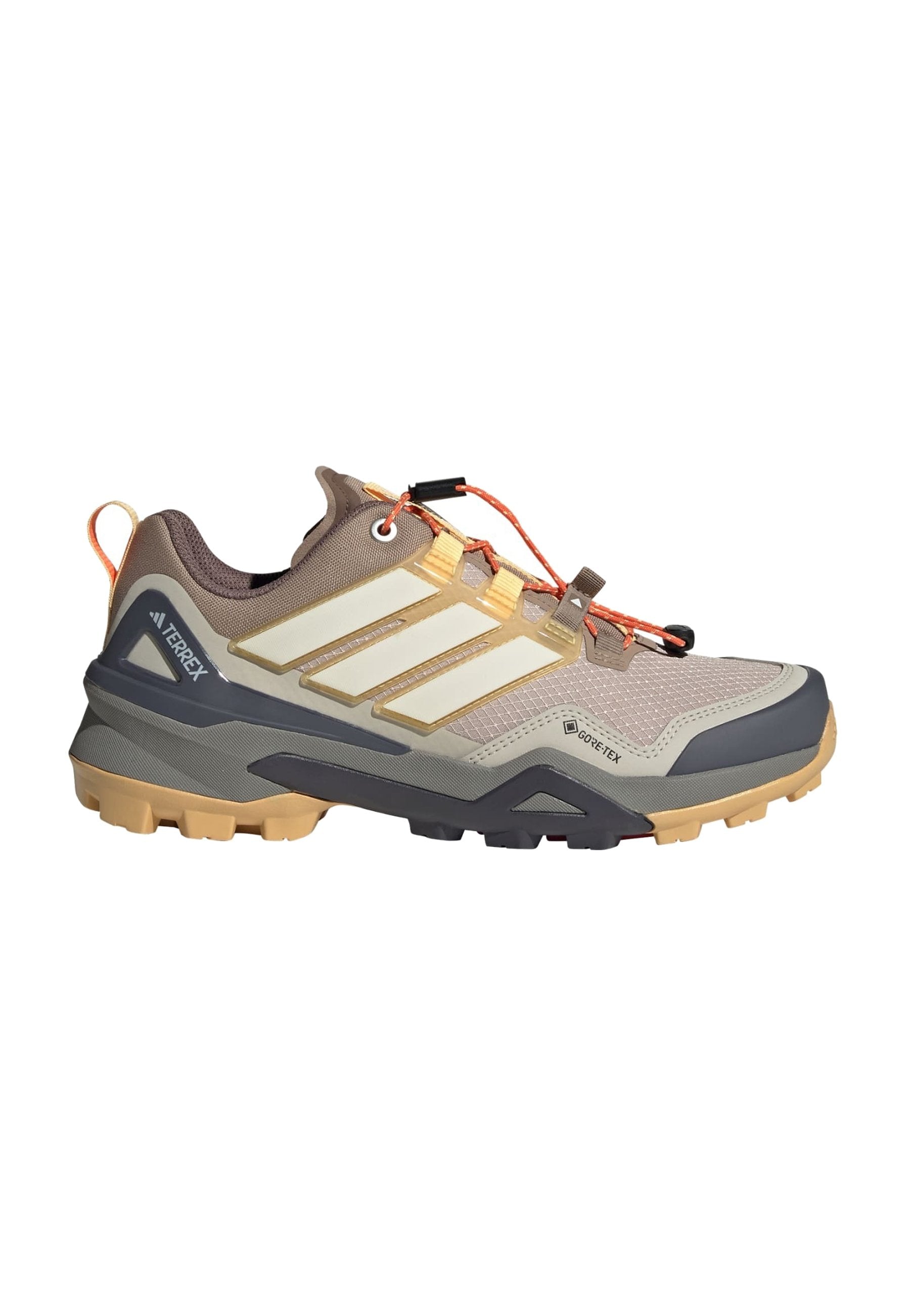 TERREX SKYCHASER GTX W - Hiking shoes - taupe off white ice tangerine
