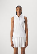 ULTIMATE365 SOLID SLEEVELESS - Polo tişört - beyaz