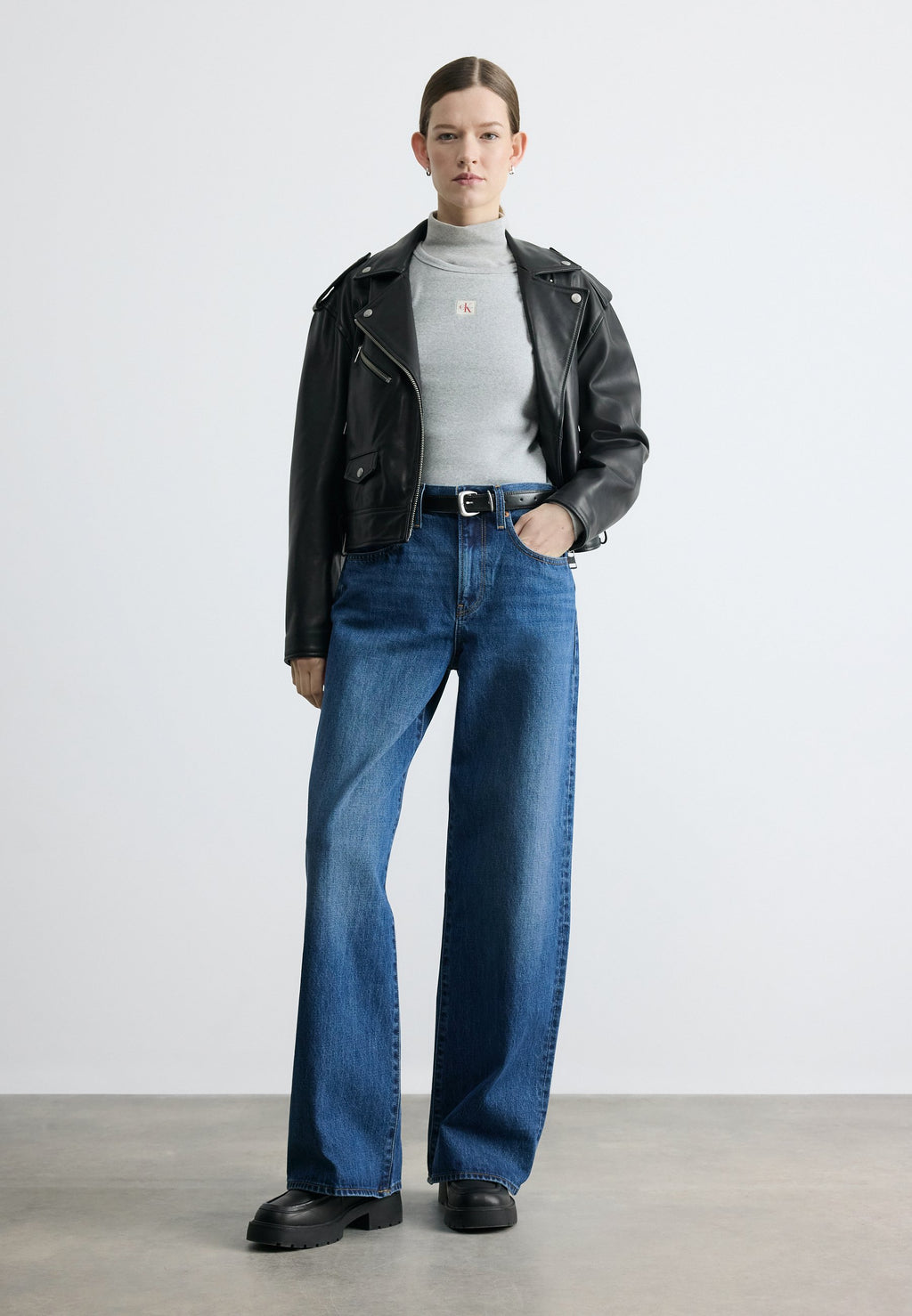 THE WIDE LEG - Wide Leg - indigo julius