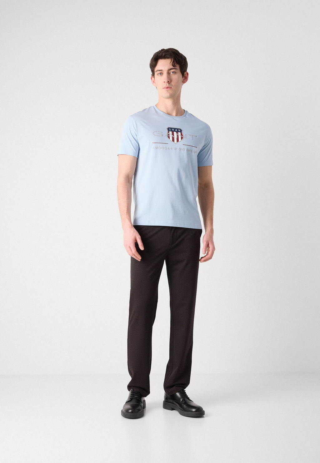 REG ARCHIVE SHIELD SS T-SHIRT - Print T-shirt - fresh blue