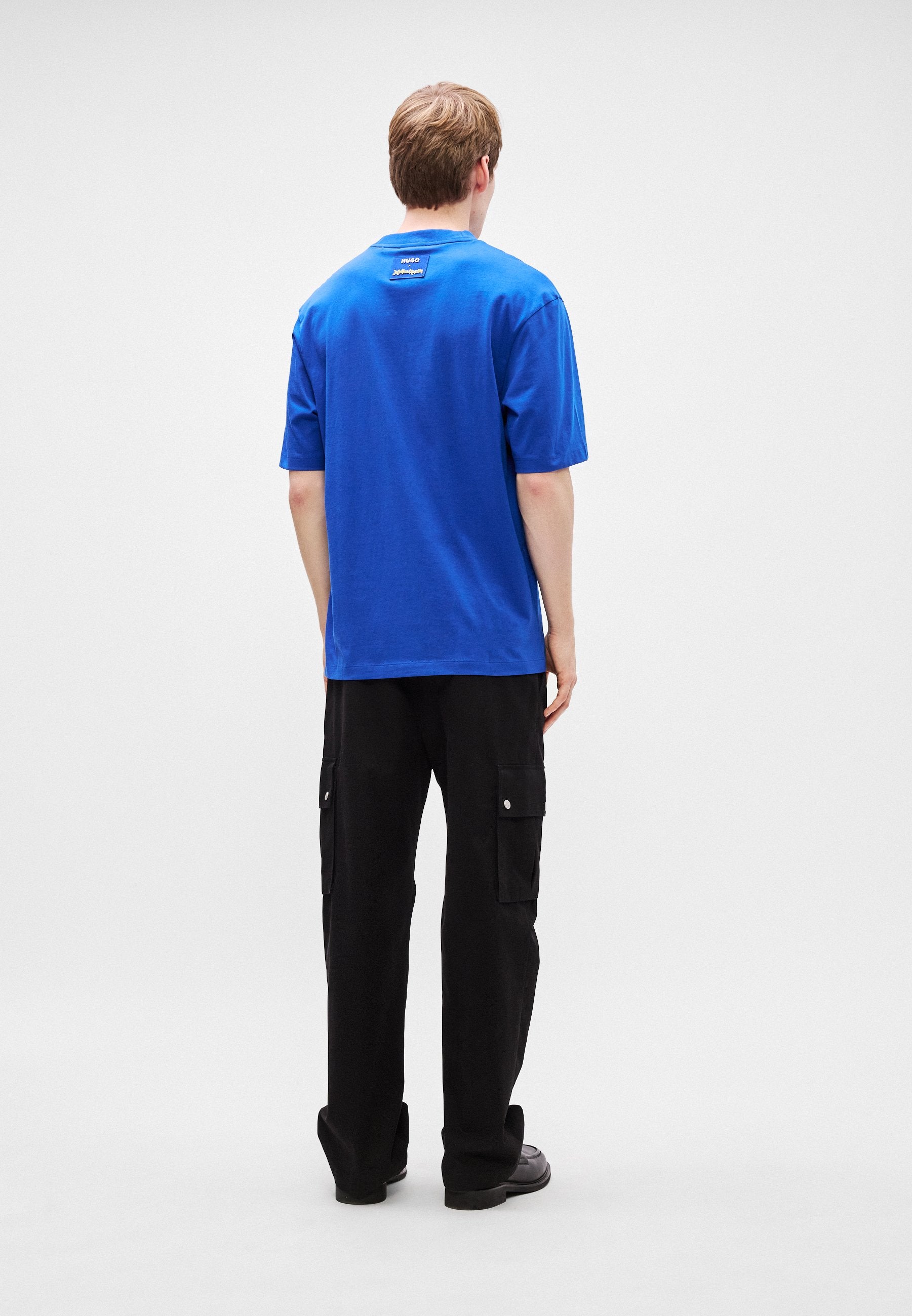 X JUJUTSU KAISEN NULEY - Print T-shirt - open blue