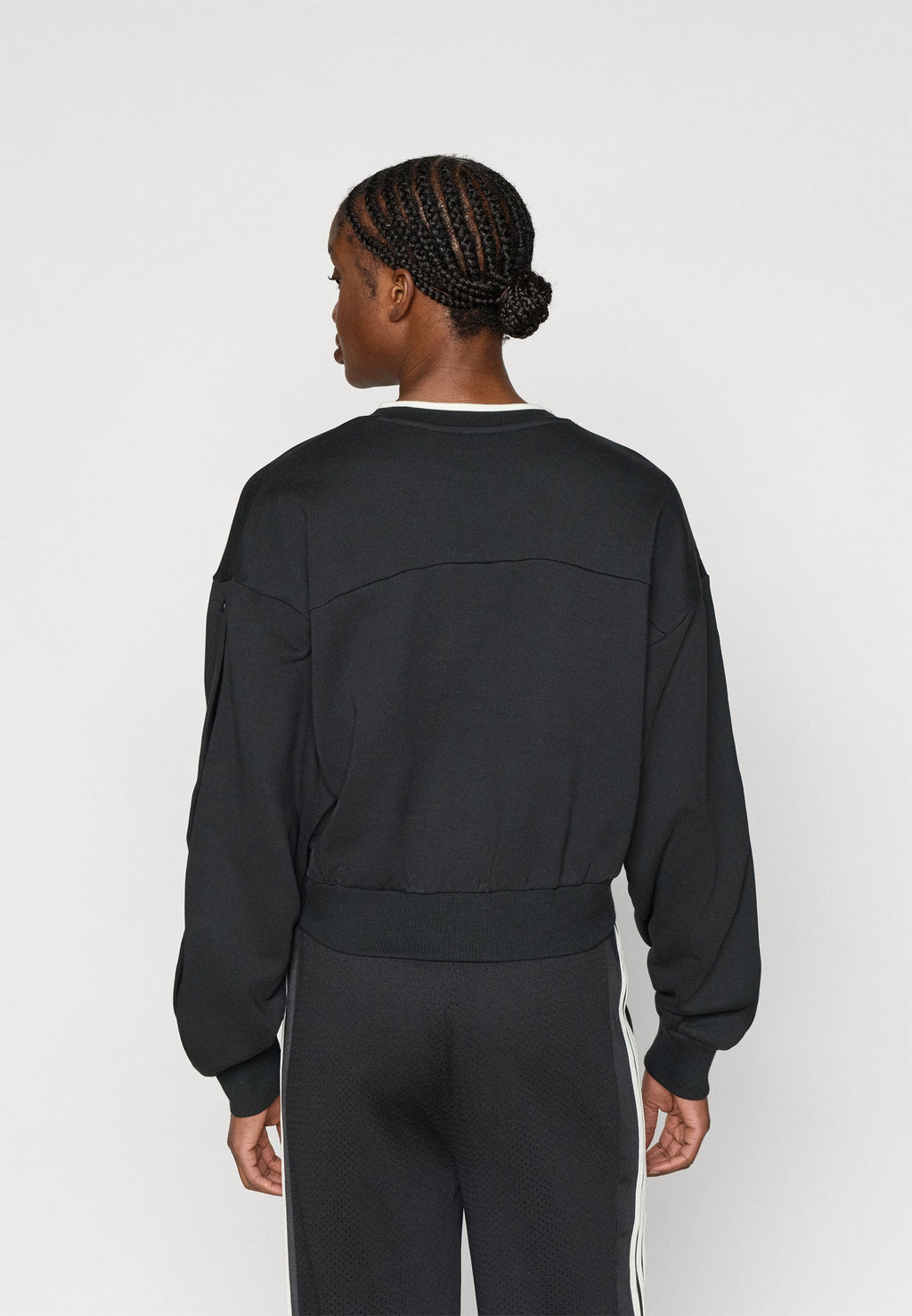 STADIUM CREW - Sweatshirt - black/off white