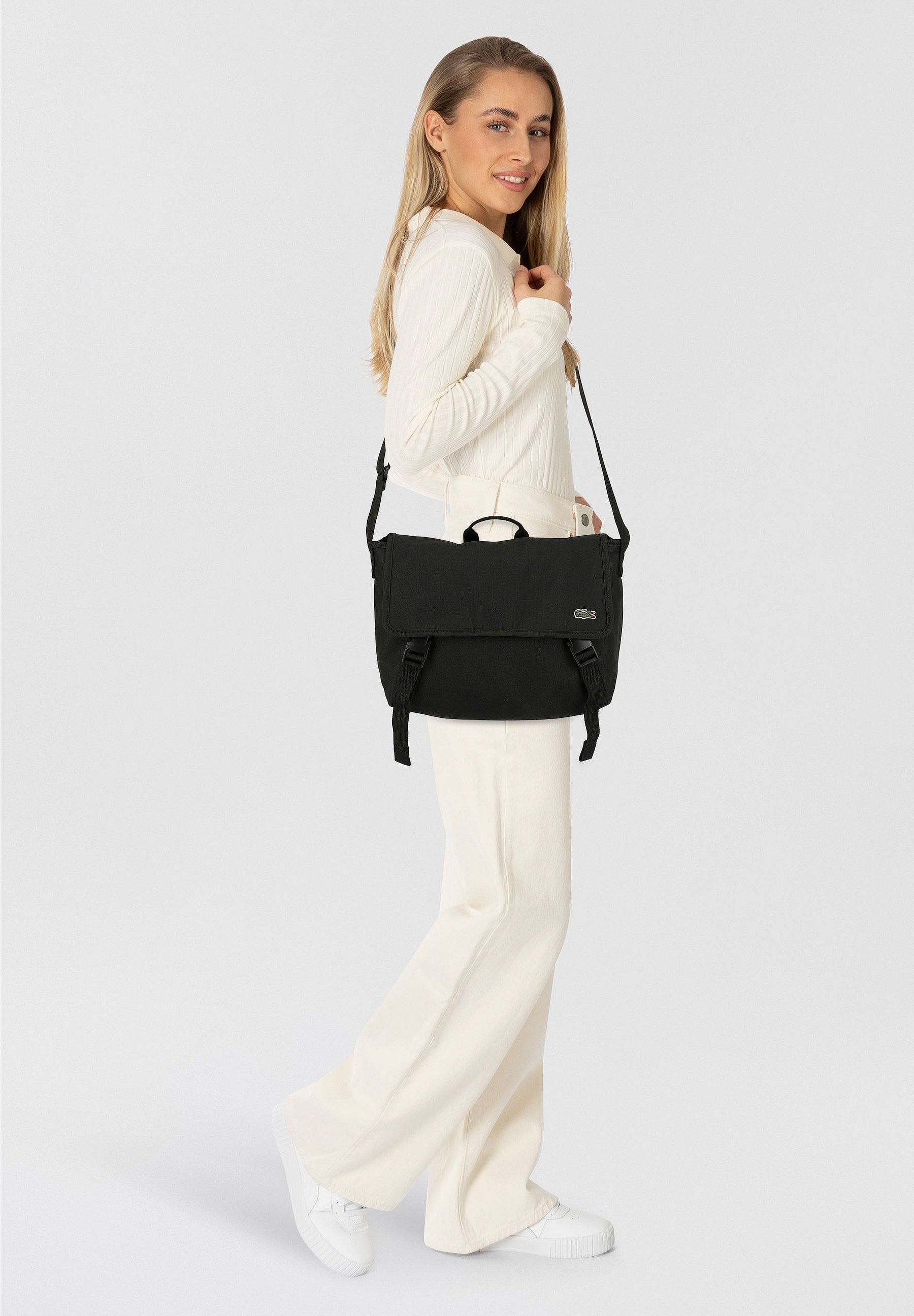MESSENGER - Cross body bag - noir