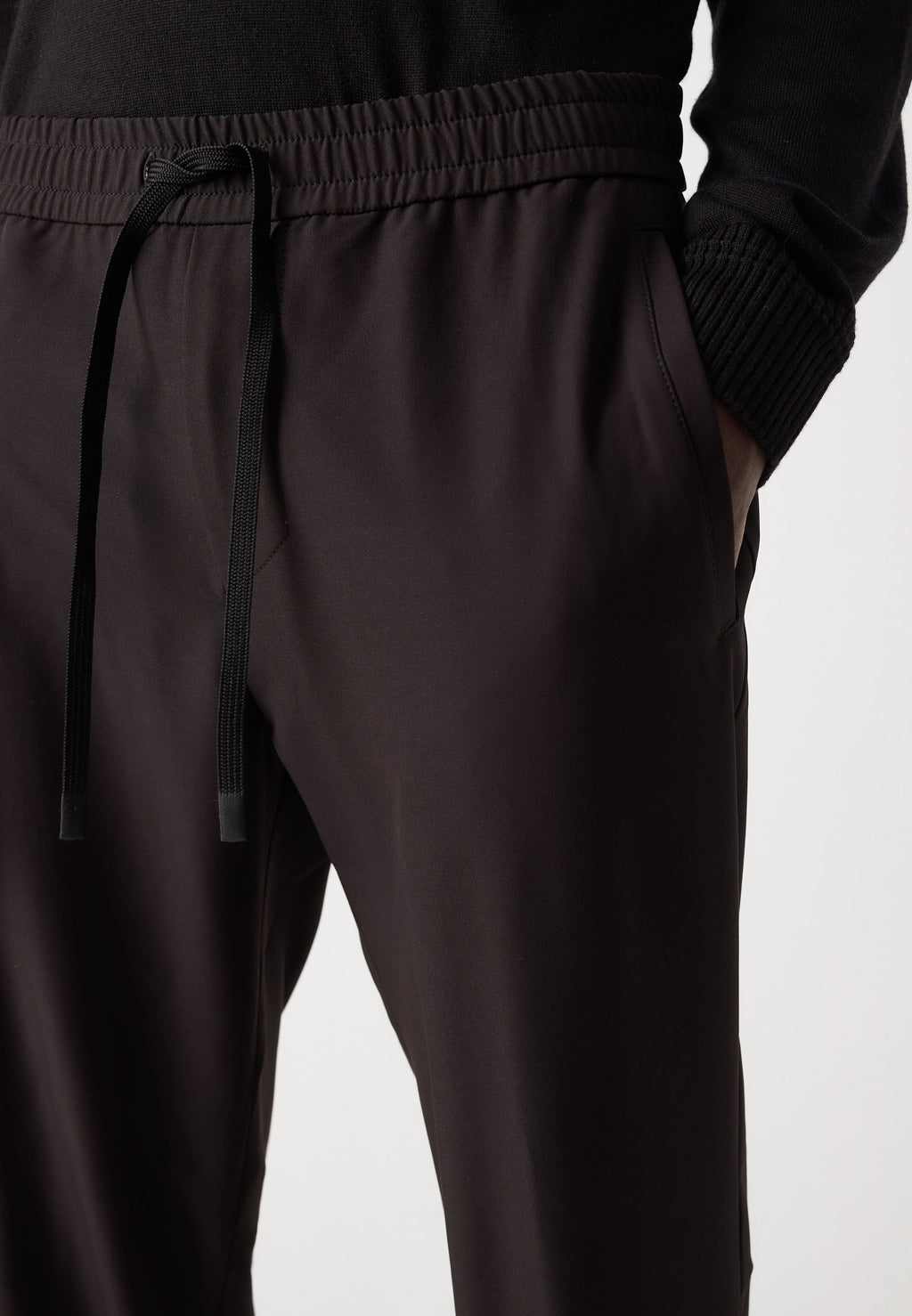 T_FLEX - Trousers - black