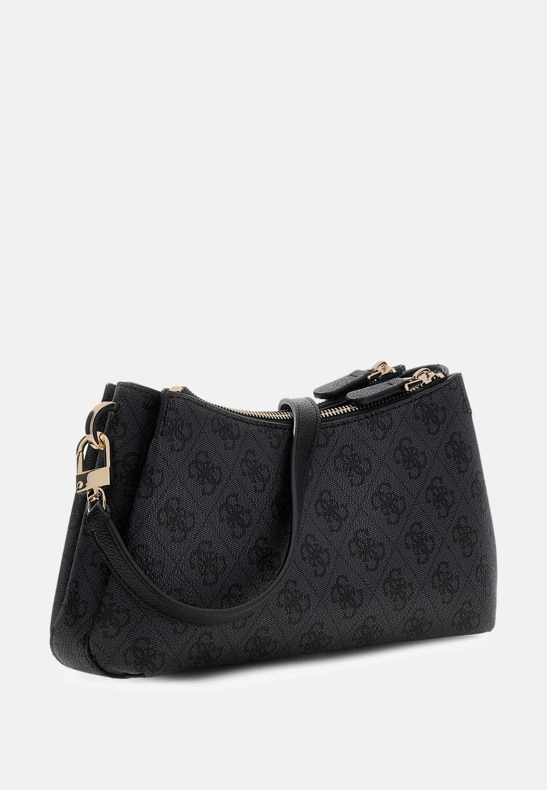 NOELLE - Handbag - coal logo