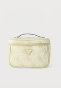 BERTA TOILETRY TRAIN CASE - Wash bag - sage