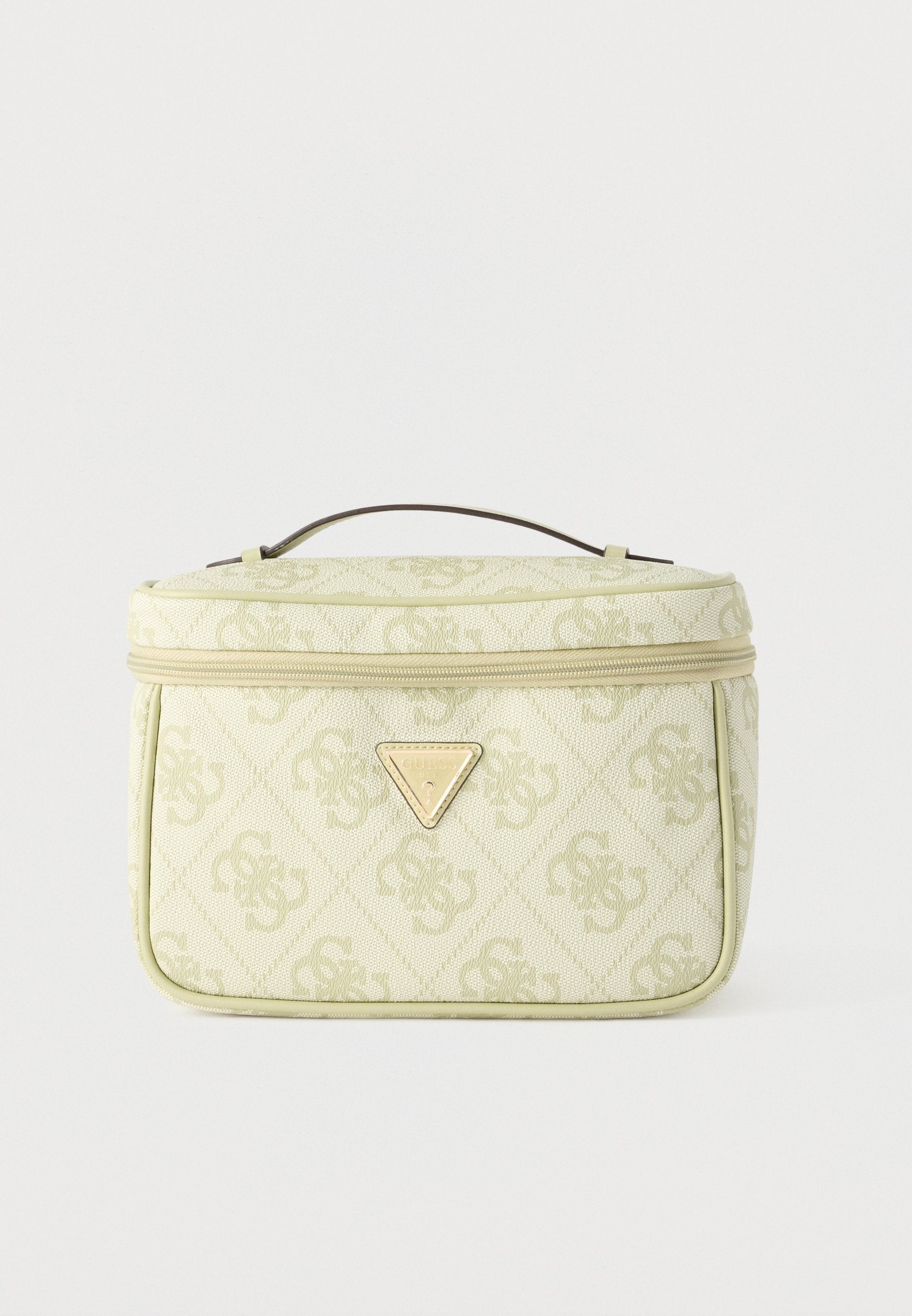 BERTA TOILETRY TRAIN CASE - Wash bag - sage