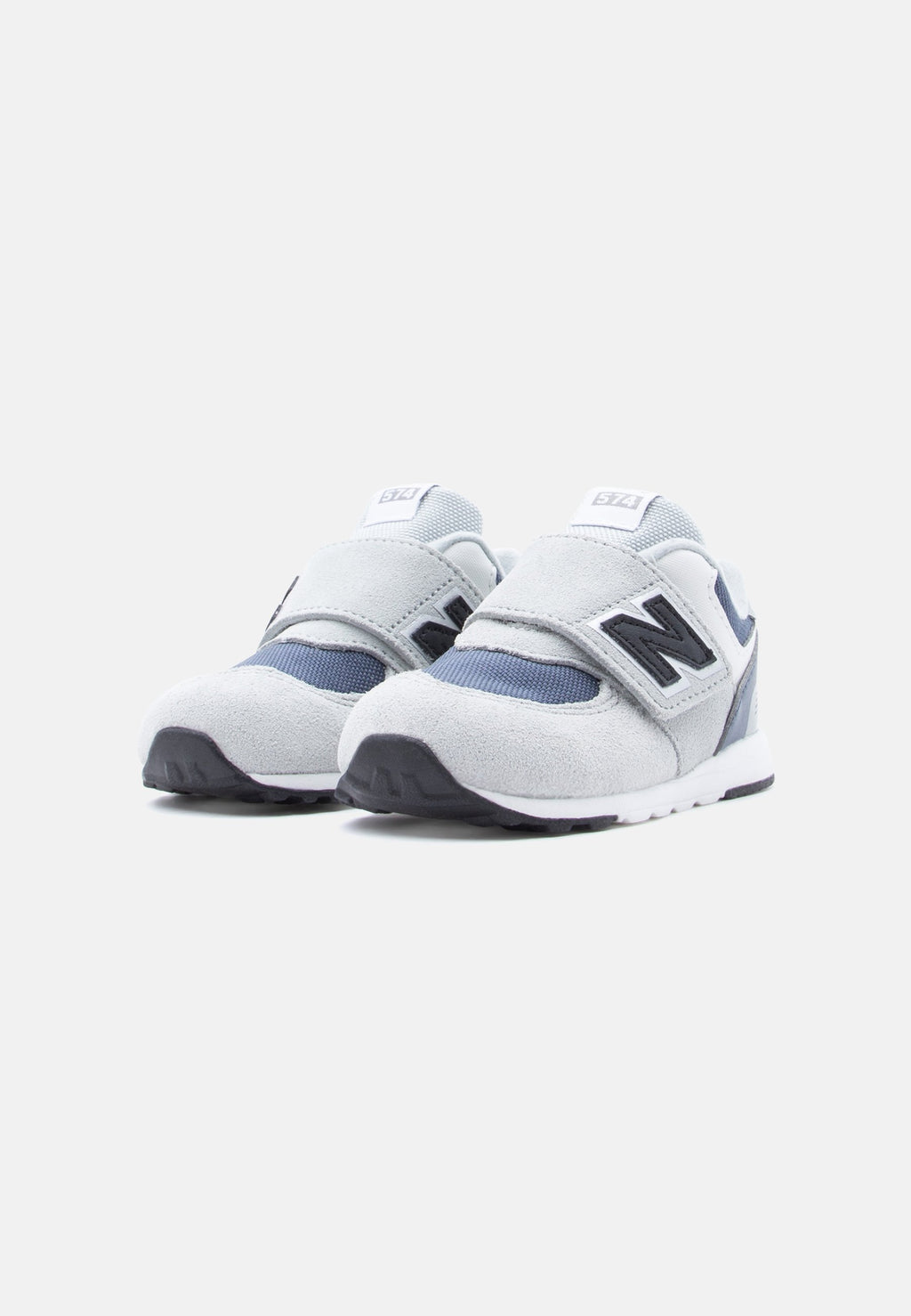574 - Baby shoes - lone star grey/vintage indigo