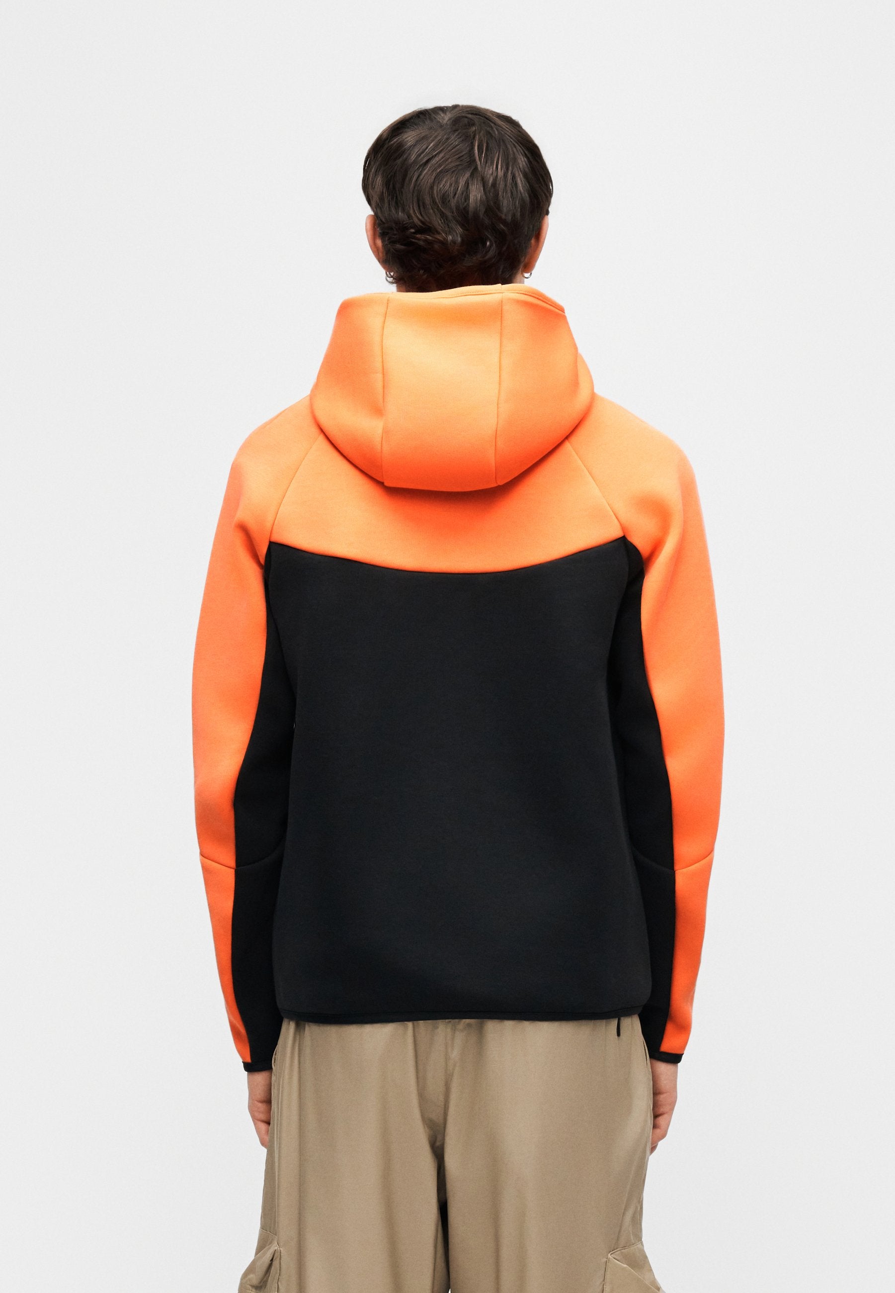 Fleece jacket - orange frost/black