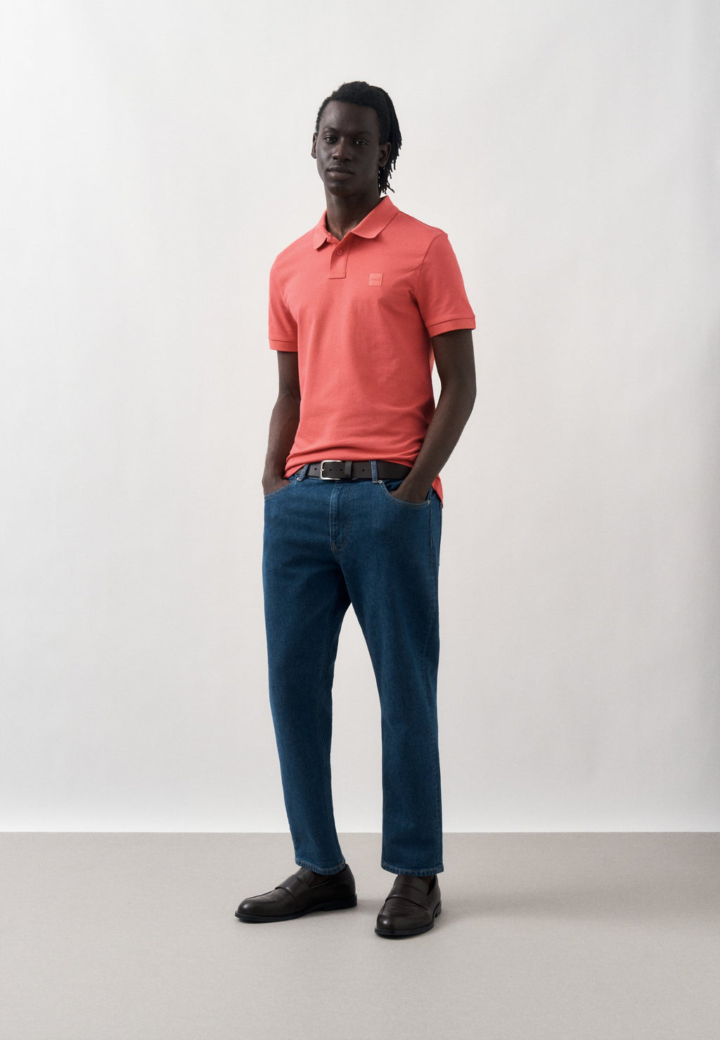 PASSENGER - Polo shirt - light pastel red