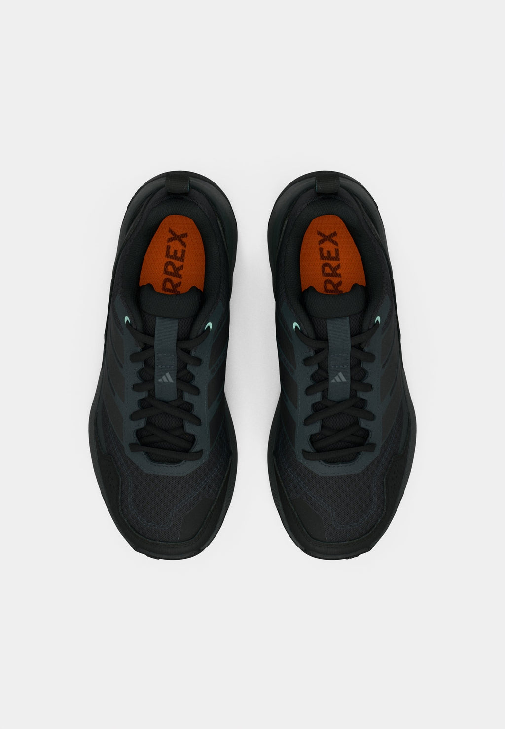 EASTRAIL 3 - Hiking shoes - carbon/core black/semi flash aqua