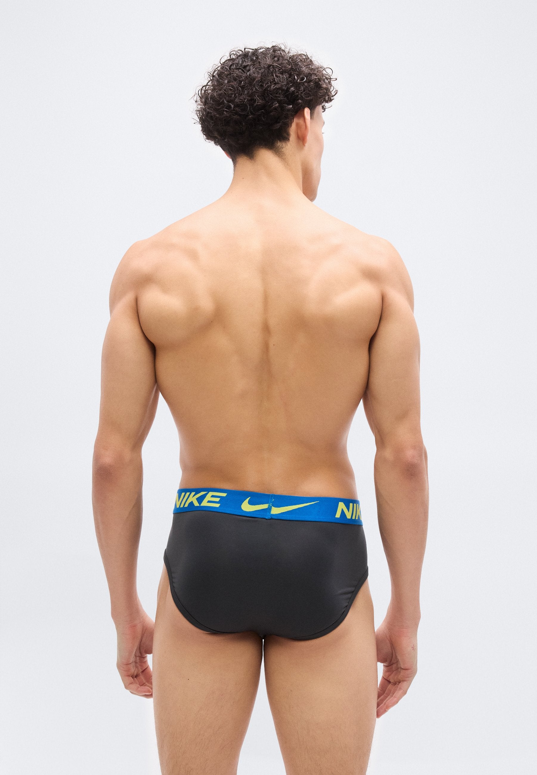 HIP BRIEF 3 PACK - Briefs - black/grey/blue