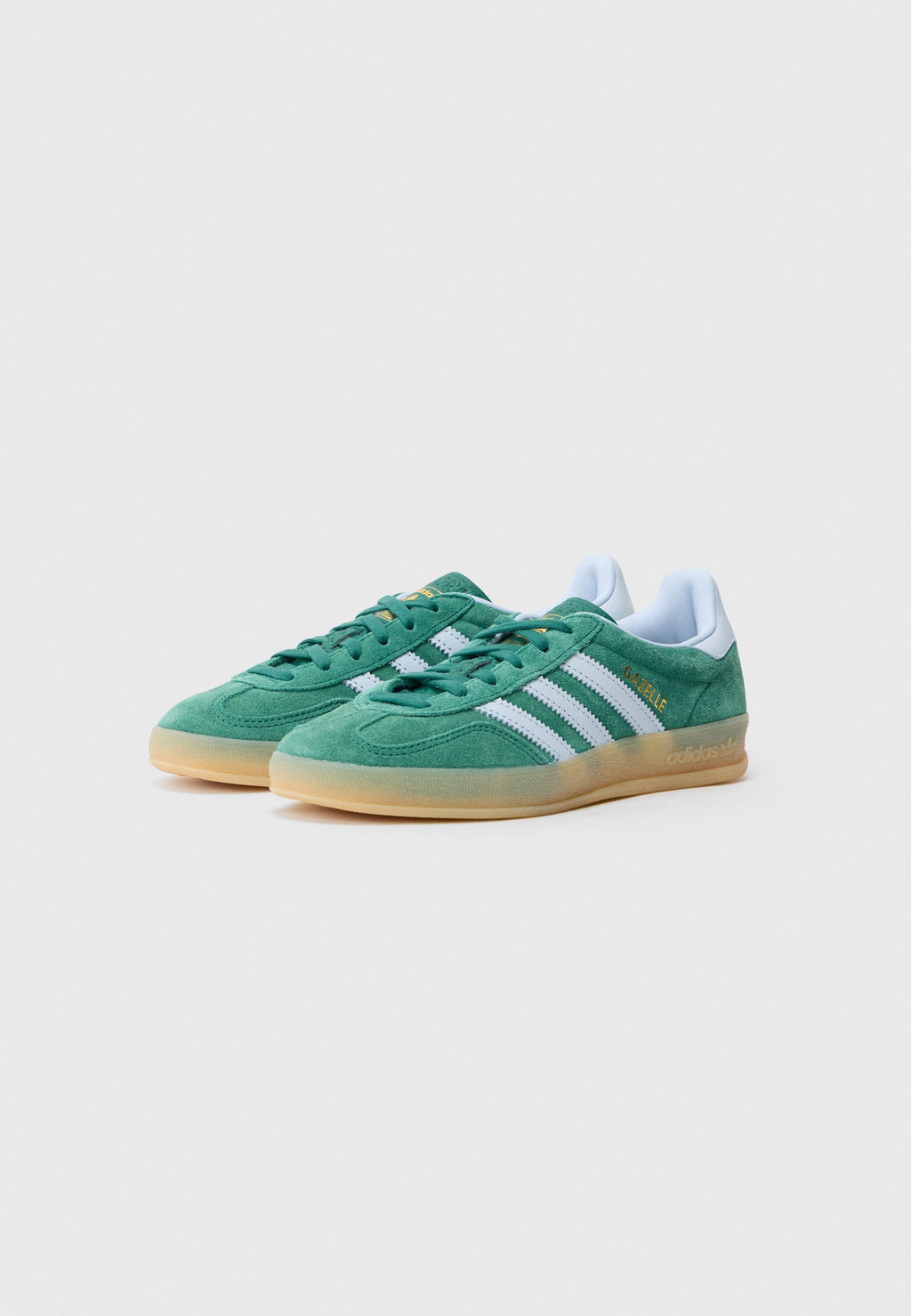 GAZELLE INDOOR - Trainers - collegiate green/crystal sky/gum