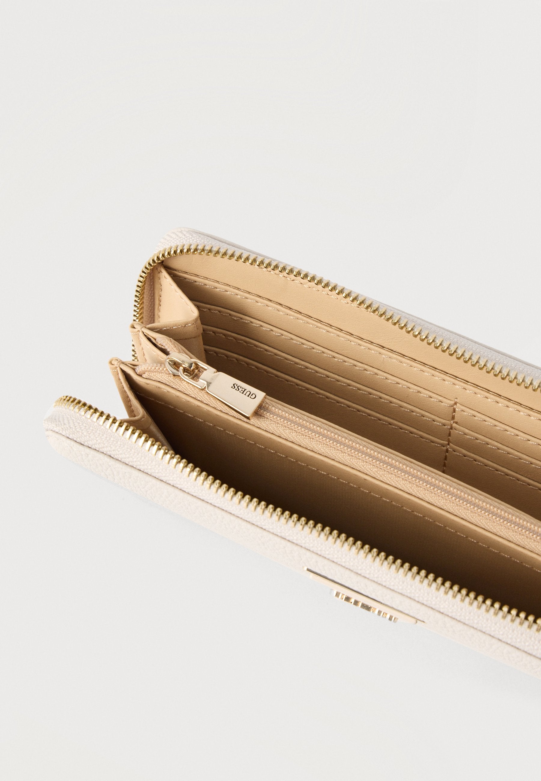 LAUREL LARGE ZIP AROUND - Wallet - ivory
