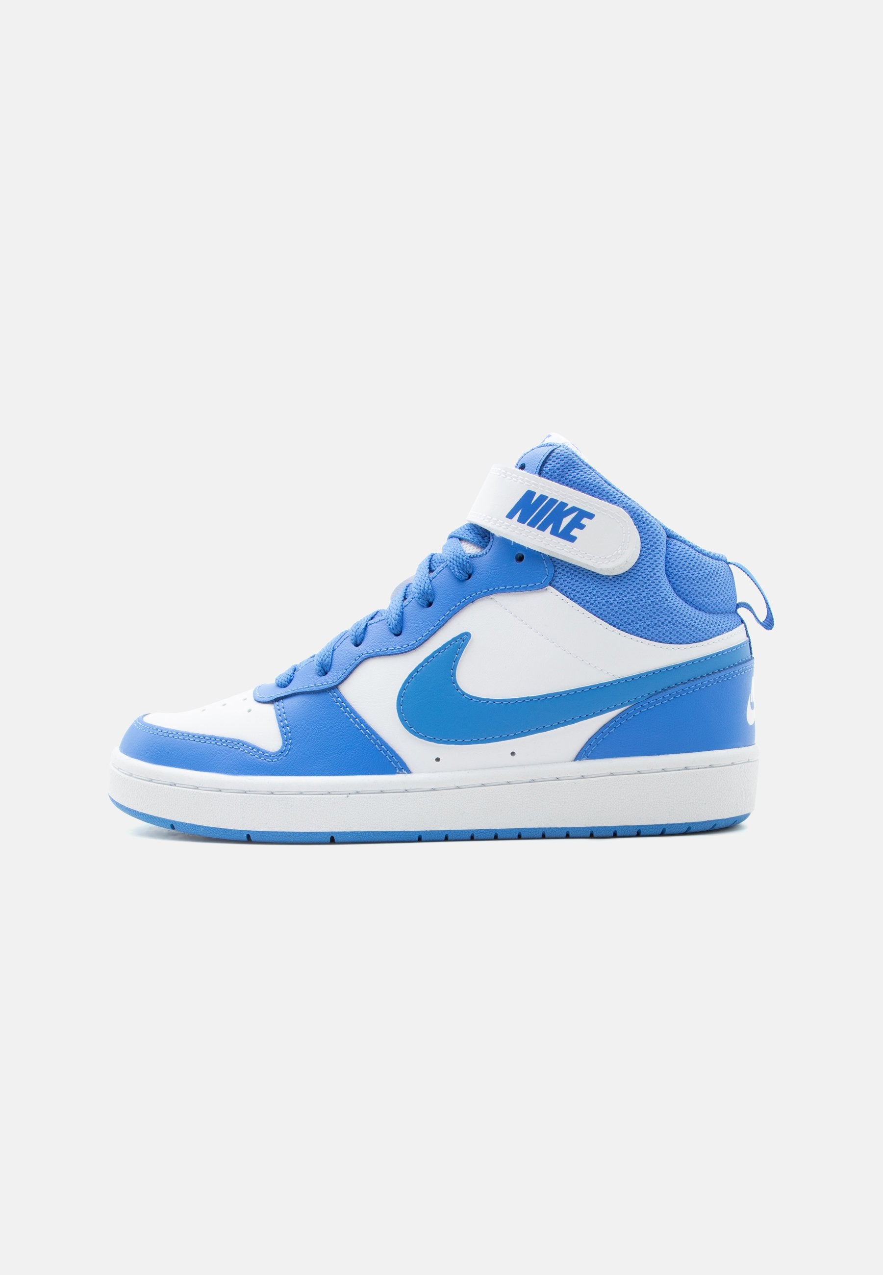 COURT BOROUGH MID 2 UNISEX - High-top trainers - white/blue crystal